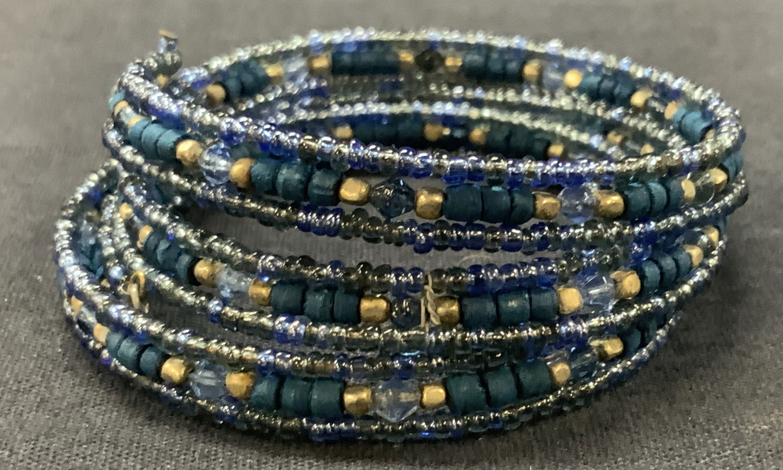 Layered Spring Seed Bead Bracelet (1 of 6)