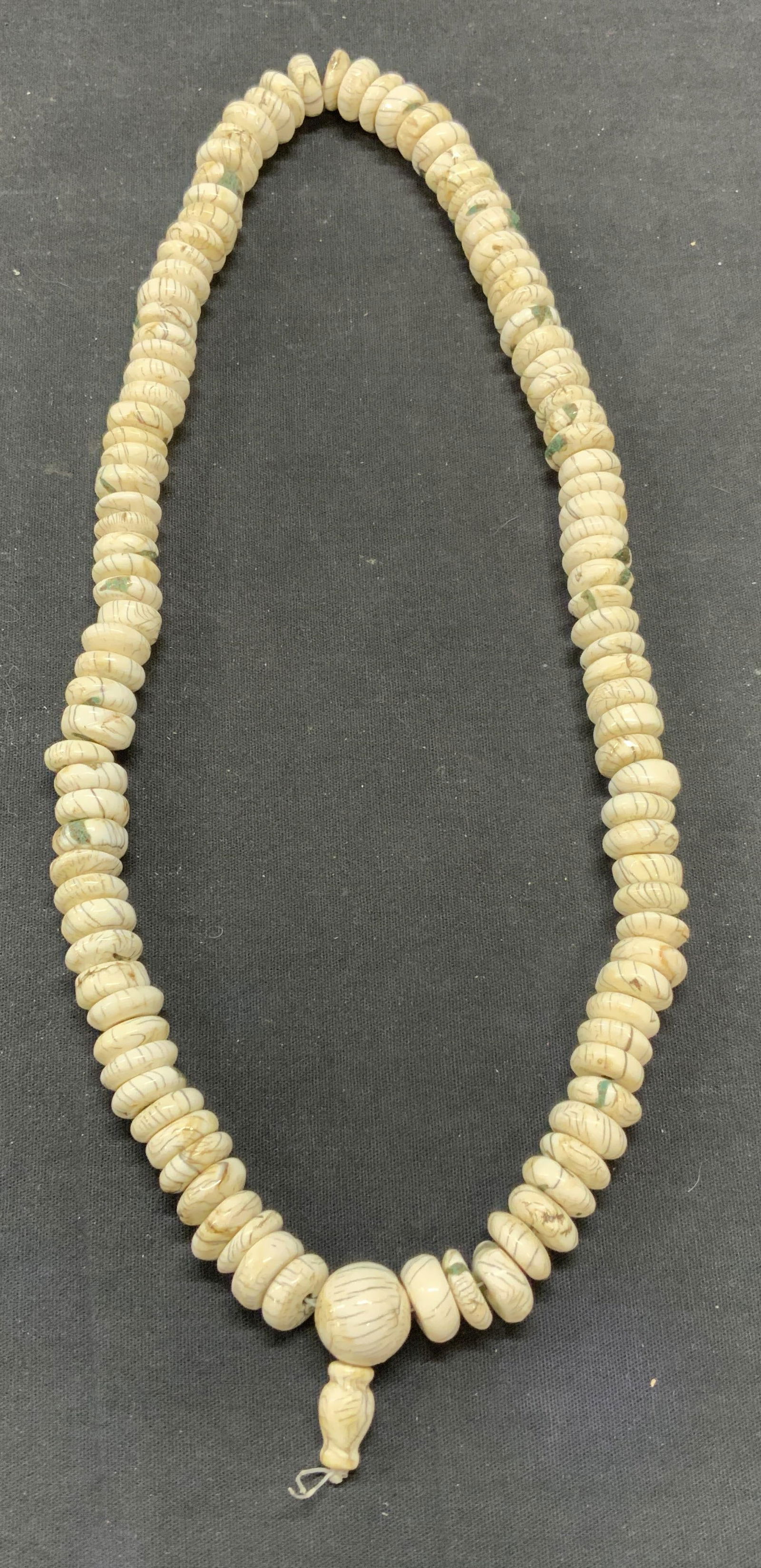White Natural Stone Beaded Necklace (1 of 6)