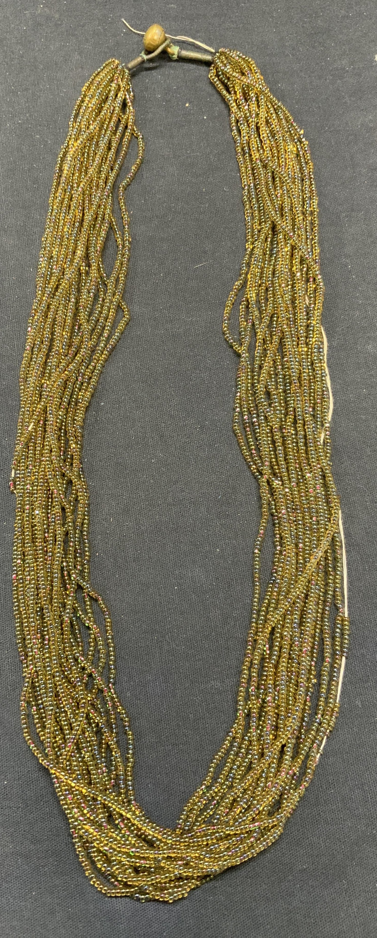 Vintage Multi Color Seed Bead Necklace (1 of 7)