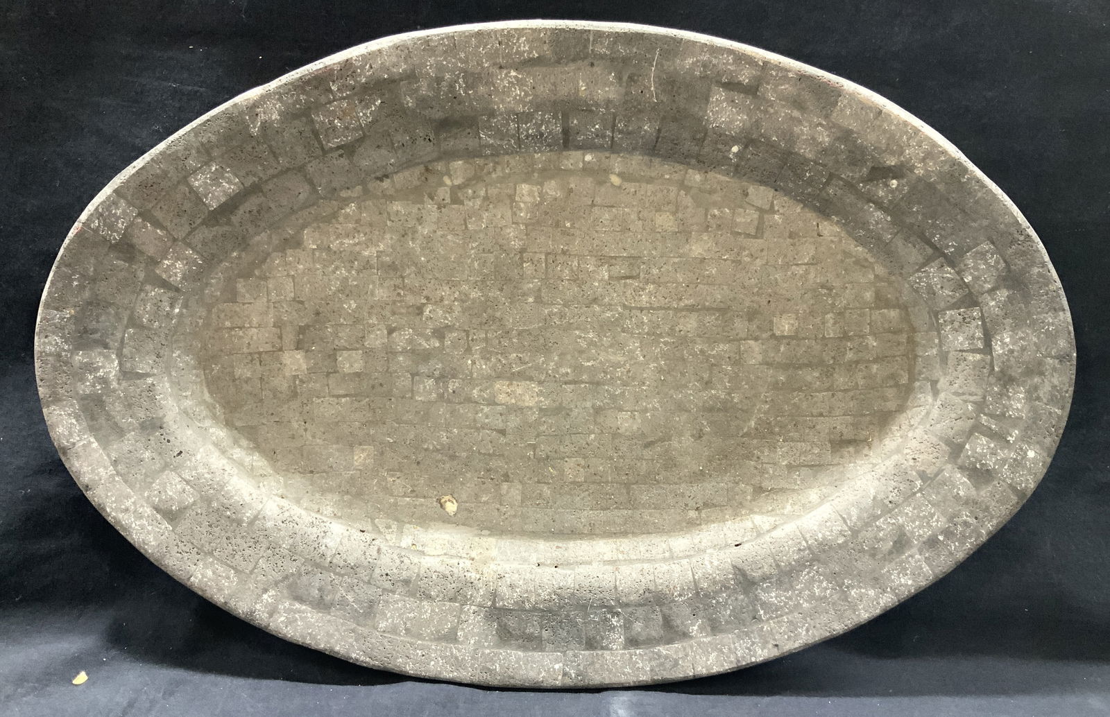 Ceramic & Stone Centerpiece Platter (1 of 9)