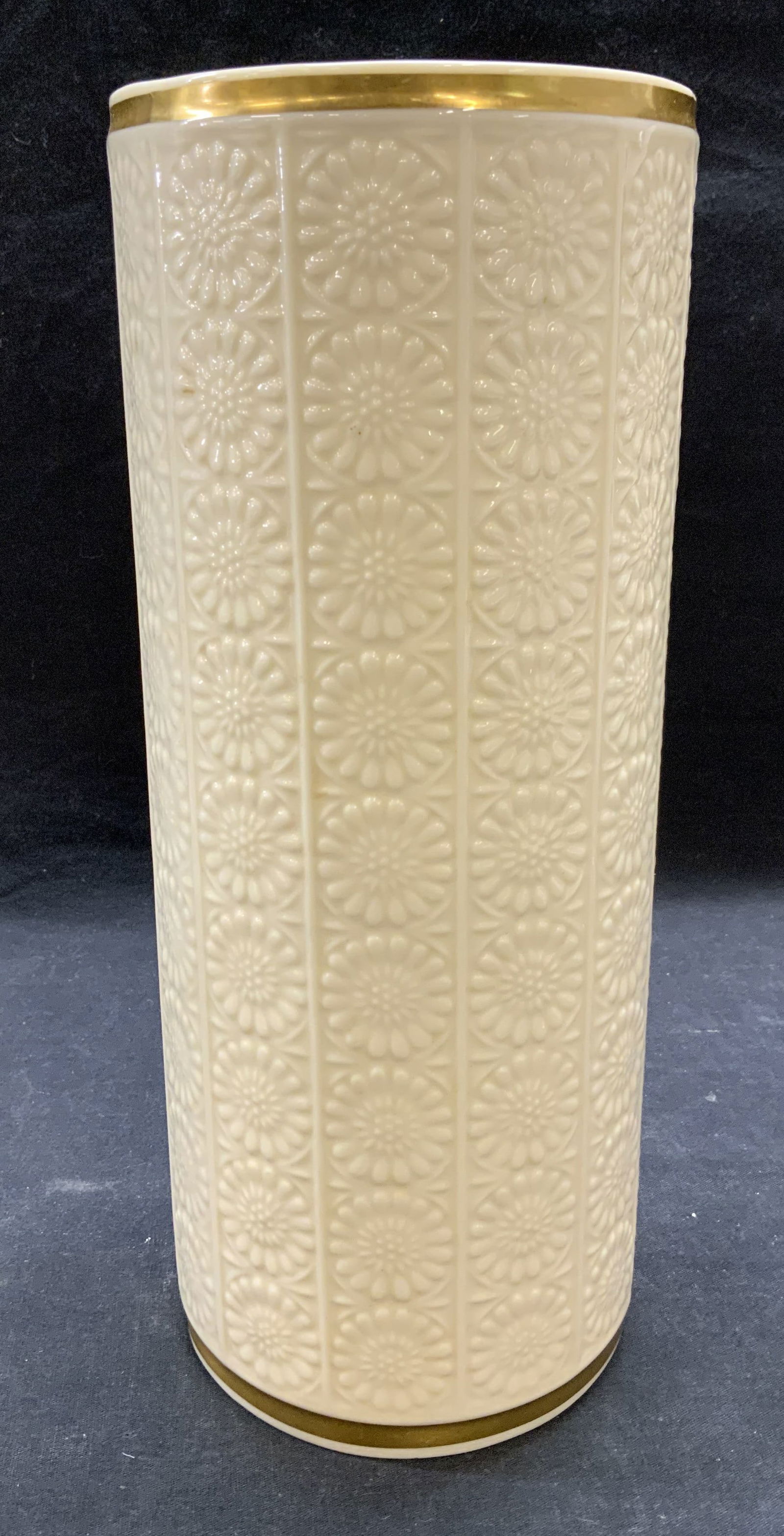 Lenox Gilt Porcelain Floral Vase (1 of 6)
