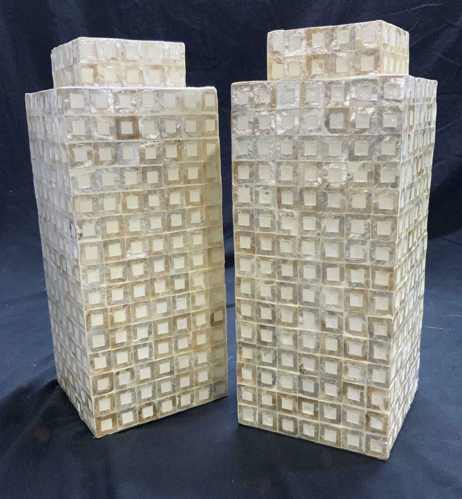 Tozai Pair Hand Crafted Display Vessels 14in (1 of 7)