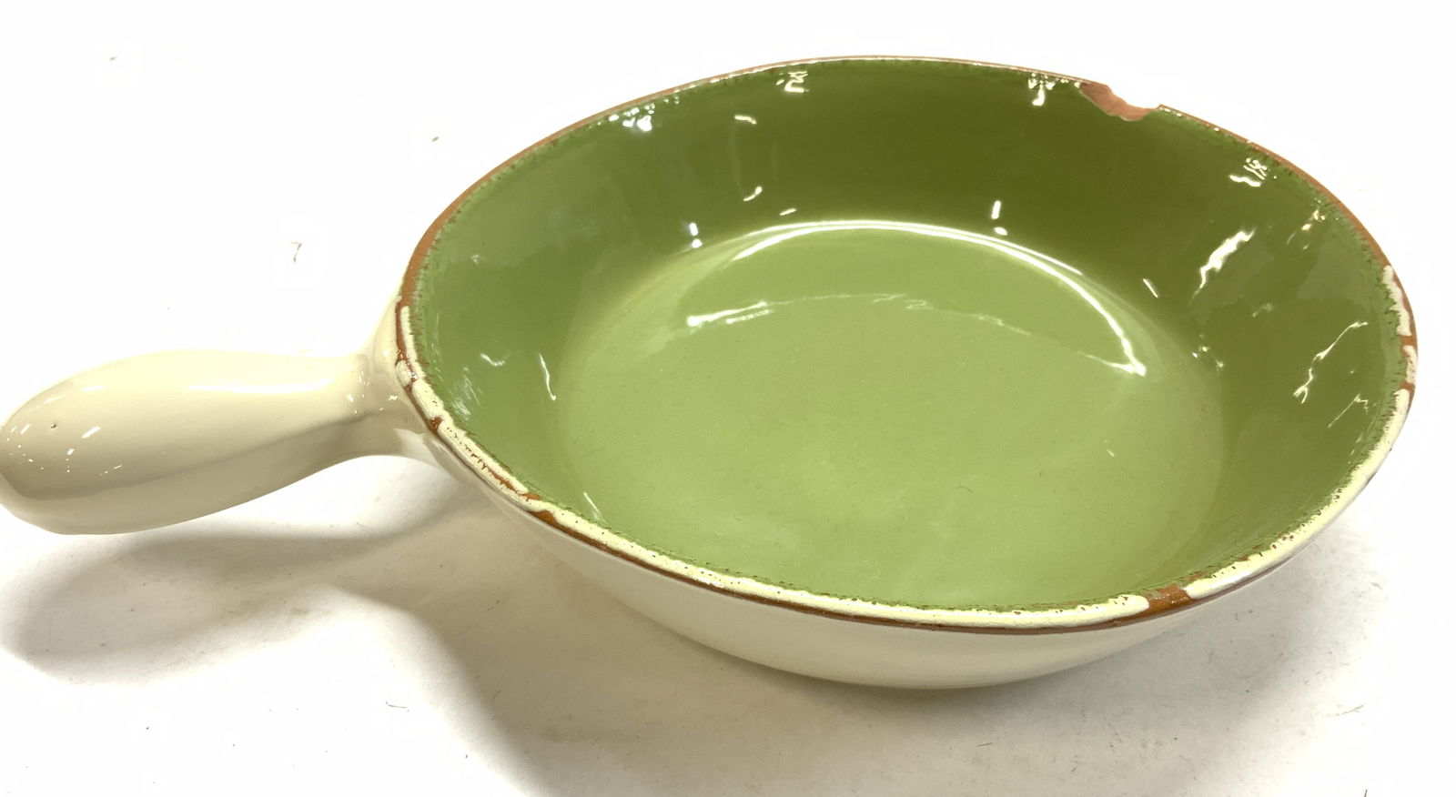 VIETRI Terra Cotta Glazed Pan, Italy (1 of 6)