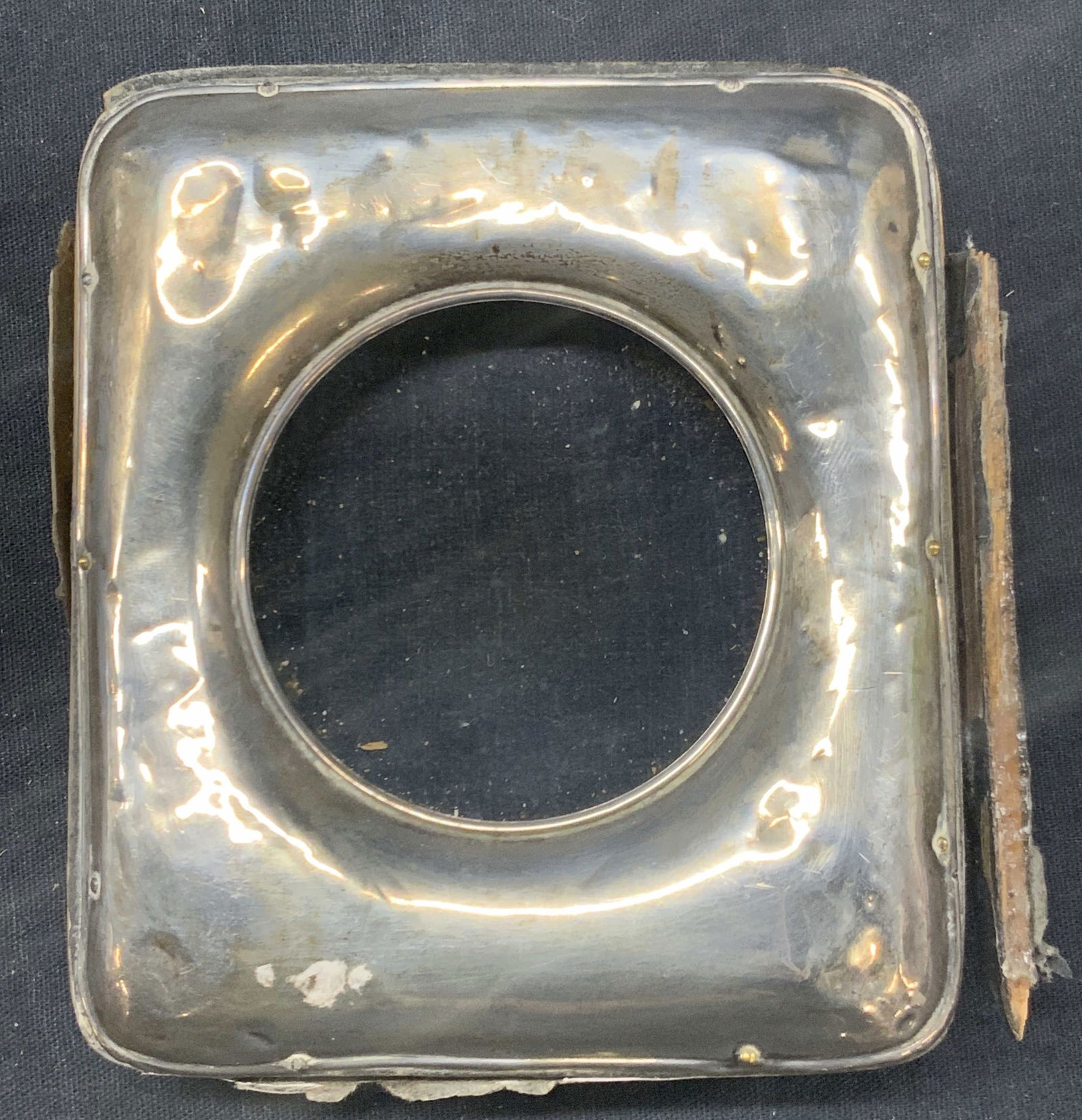 Antique Sterling Silver Stamped Picture Frame (1 of 11)