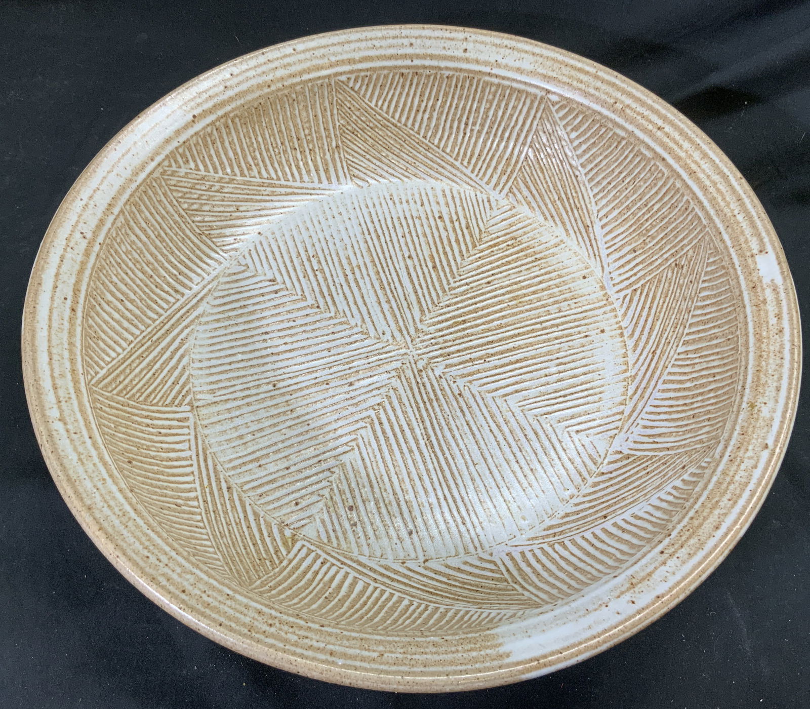 Signed Ceramic Bowl Vessel Centerpiece (1 of 6)