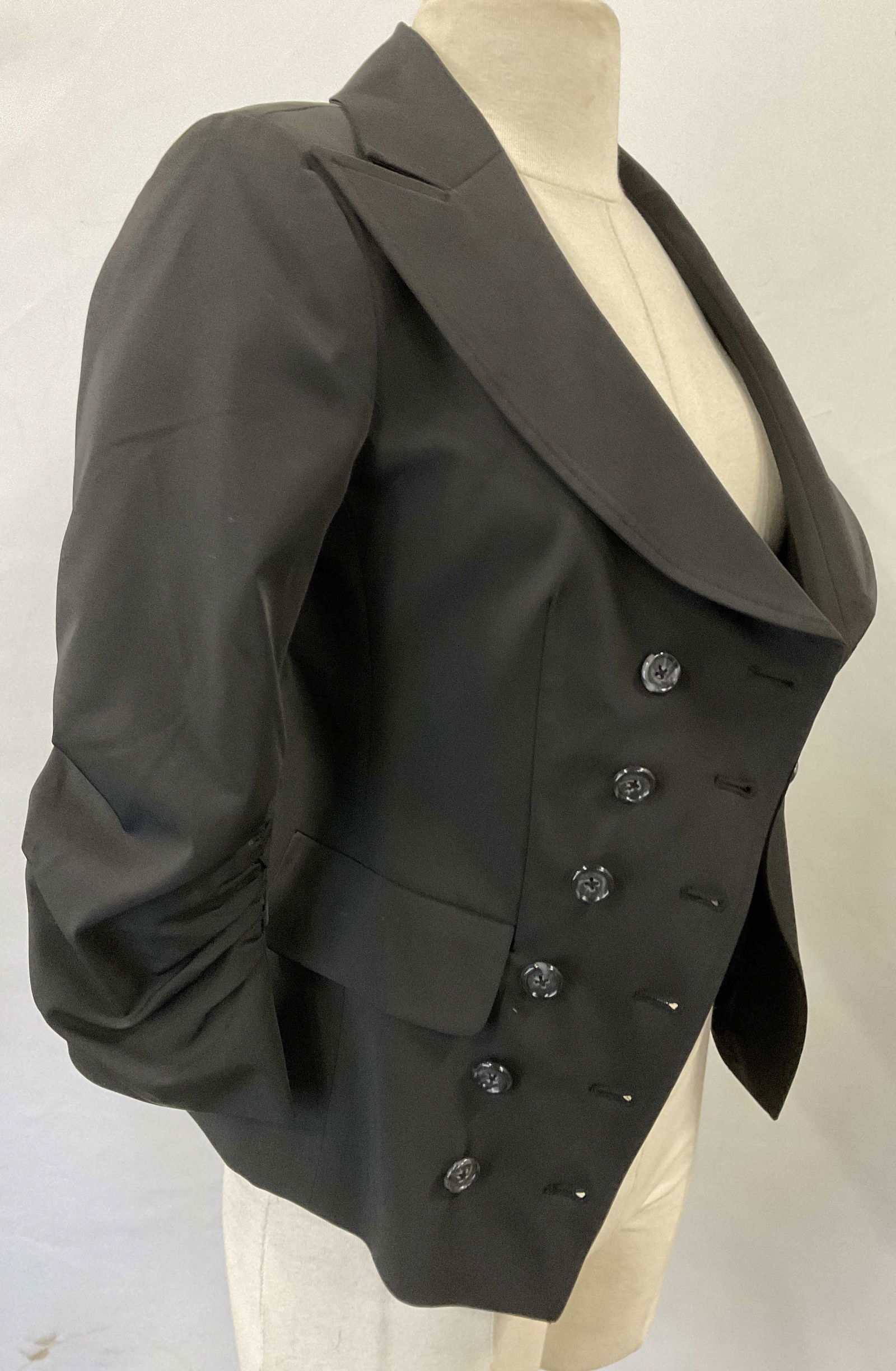 ELIZABETH AND JAMES Ladies Fitted Black Jacket (1 of 8)