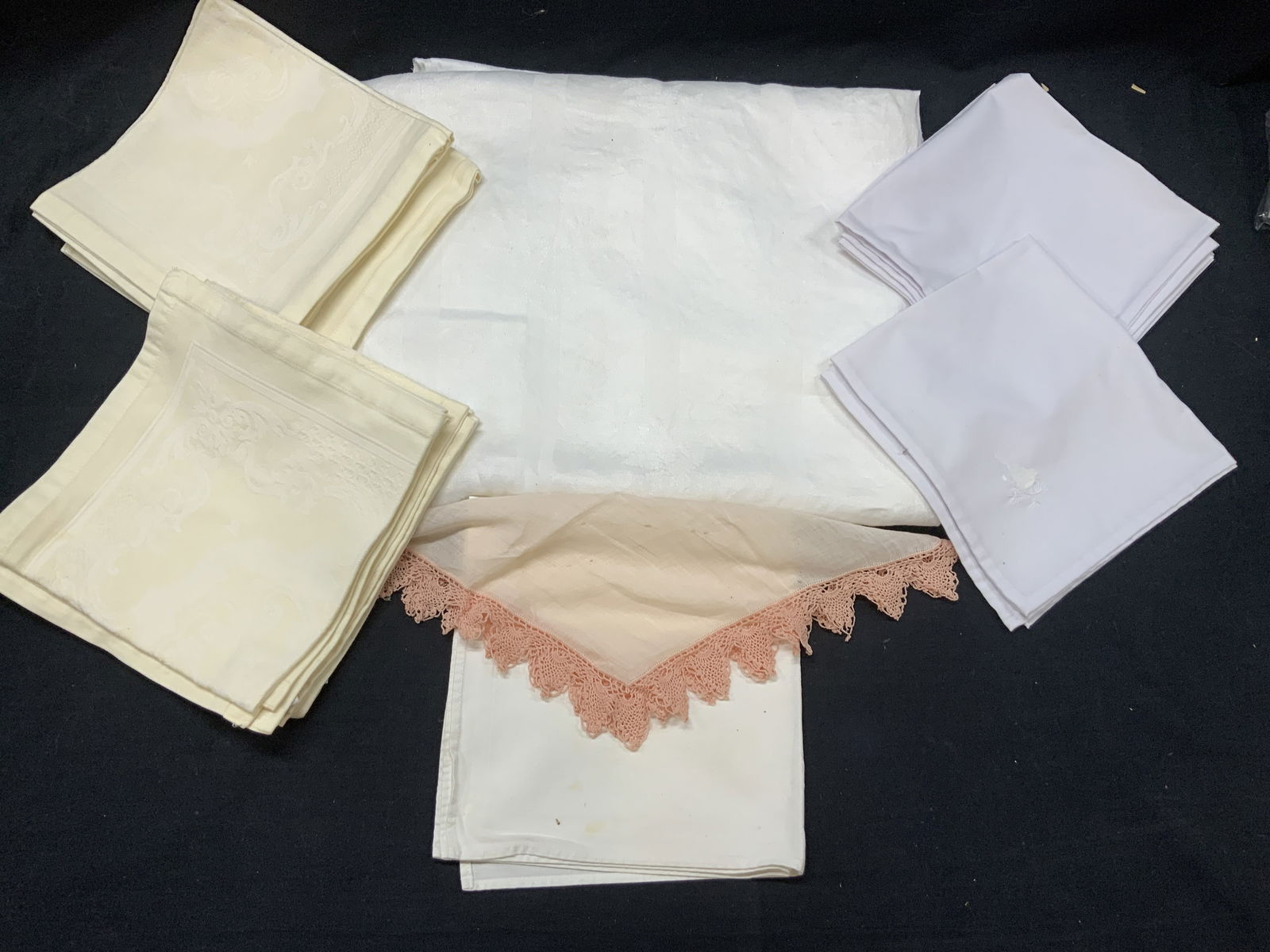 Lot 16 Cotton Tea Towels & Tablecloth (1 of 18)