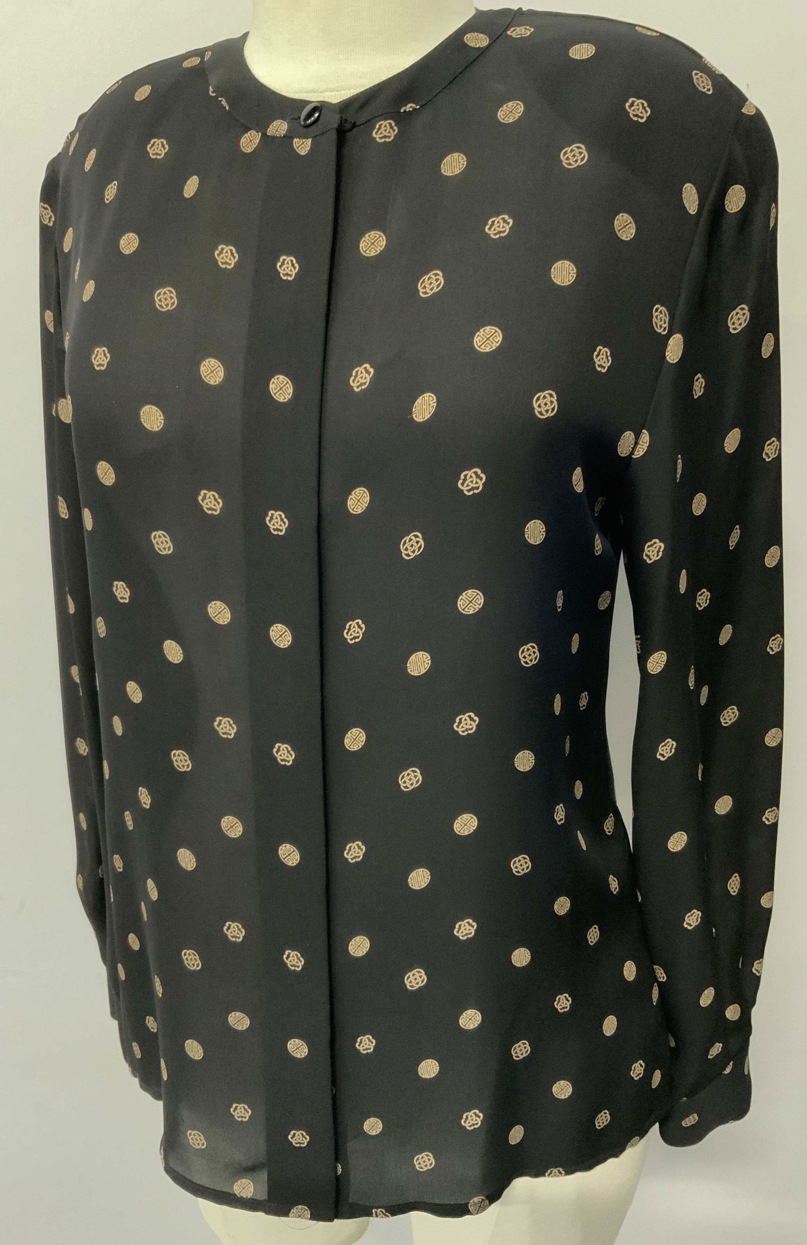 Ellen Tracy Silk Blouse (1 of 7)