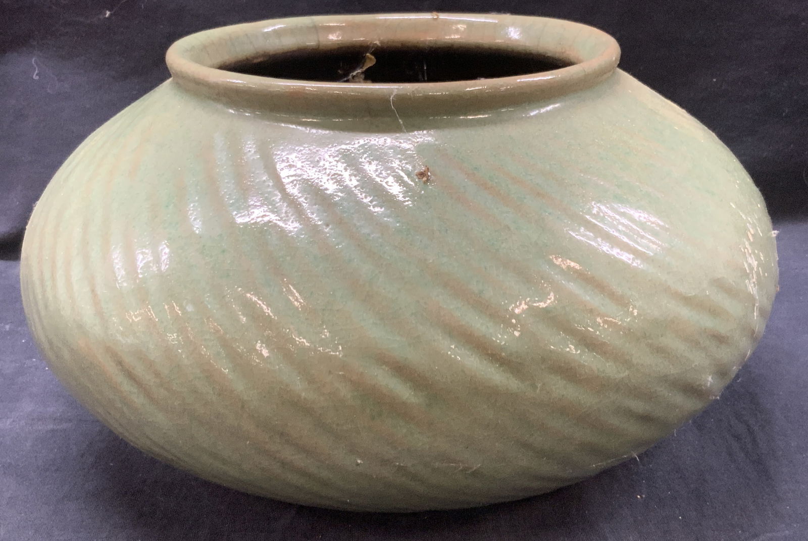 Ceramic Spiral Planter/ Vessel (1 of 7)