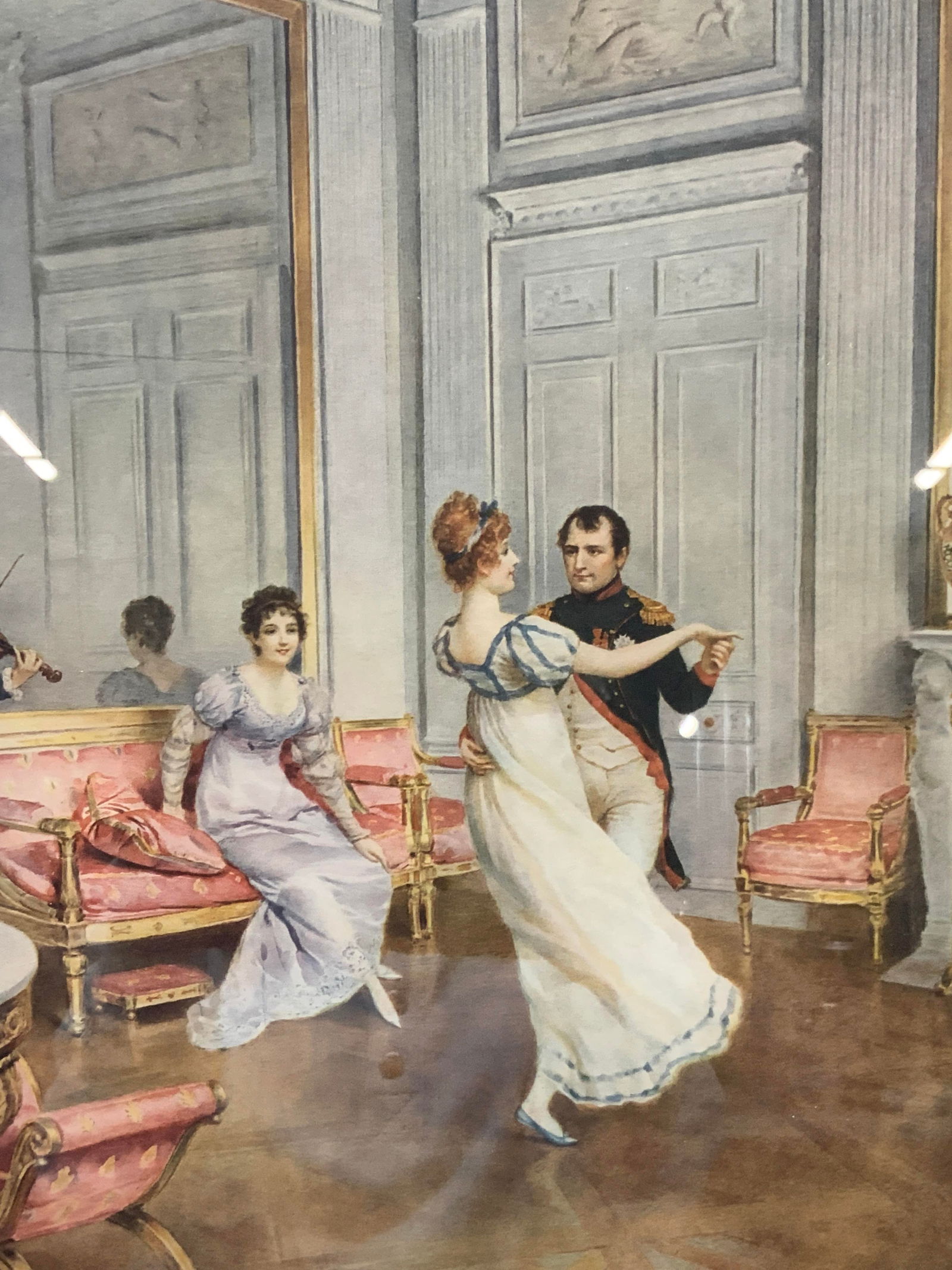 Lucius Rossi Veteran & Wife Dancing Offset Litho (1 of 9)