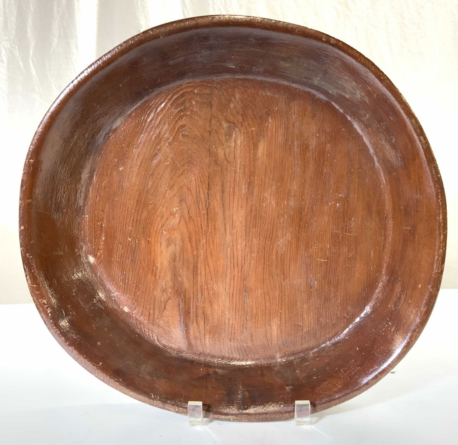 Hand Crafted Wooden Serving Platter Brown (1 of 6)