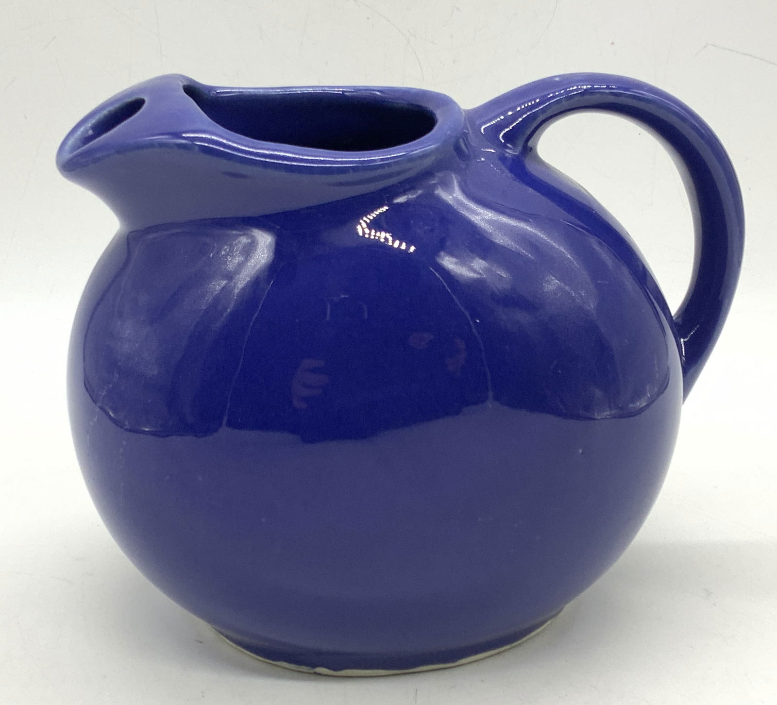 Vintage Ceramic Cobalt Pitcher, U.S.A. (1 of 6)