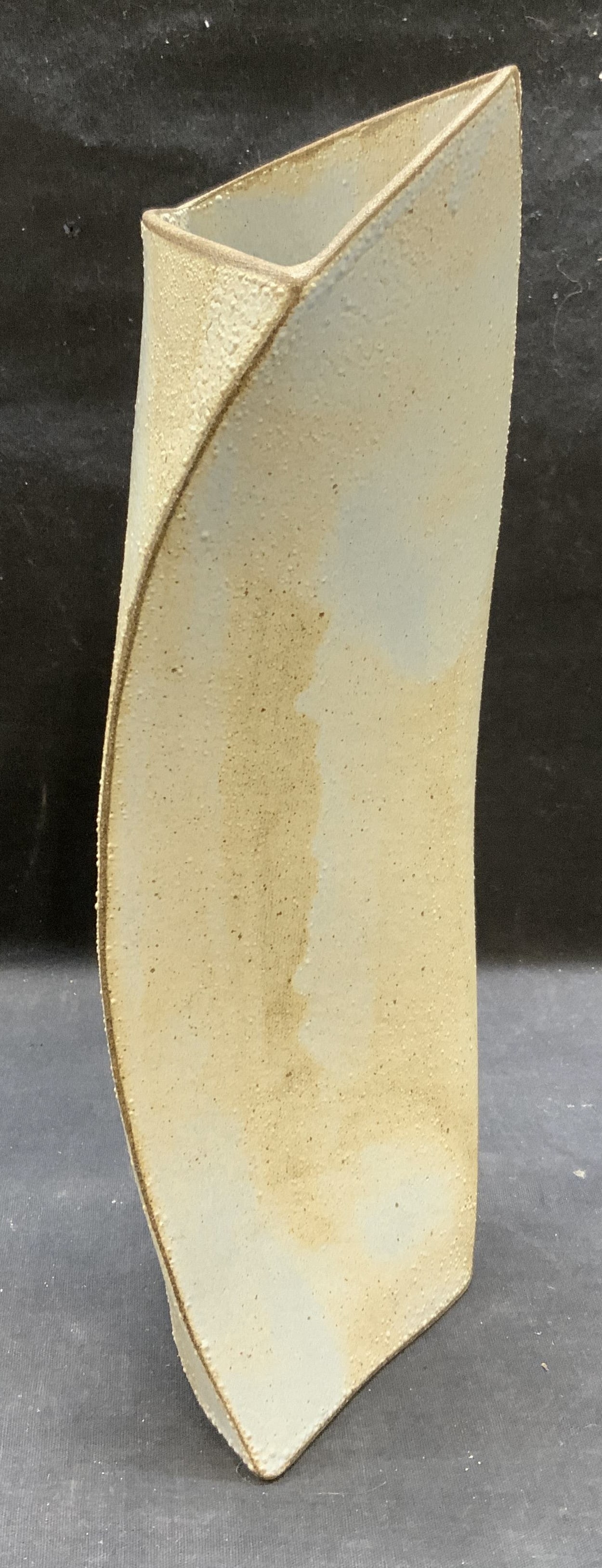 Ethel Pisareff Ceramic Modernist Vase 11in Israel (1 of 7)