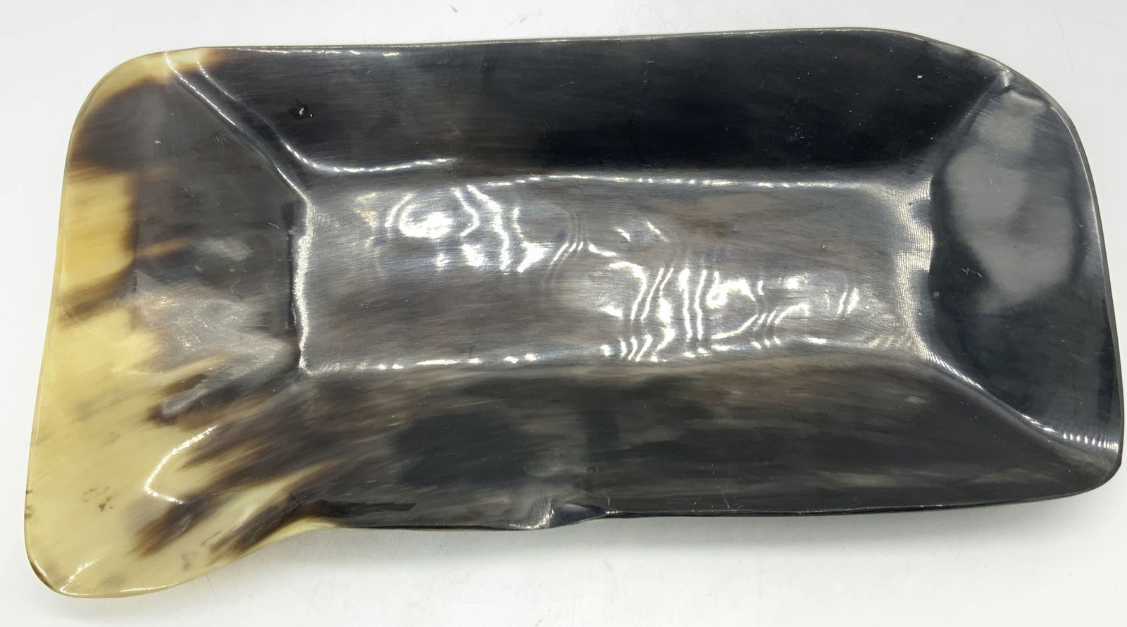 Finished Horn Made Trinket Dish (1 of 6)