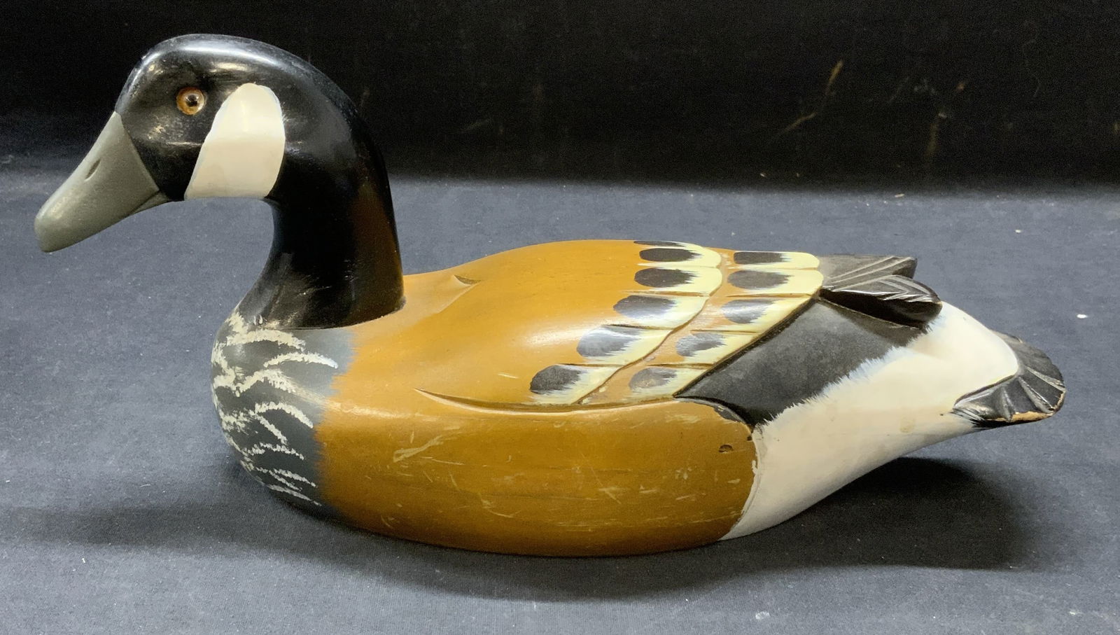 Handmade Wood Duck Decoy Figural (1 of 6)