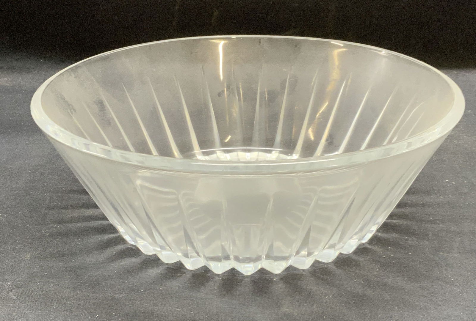 Vintage Val St Lambert Cut Crystal Bowl (1 of 7)