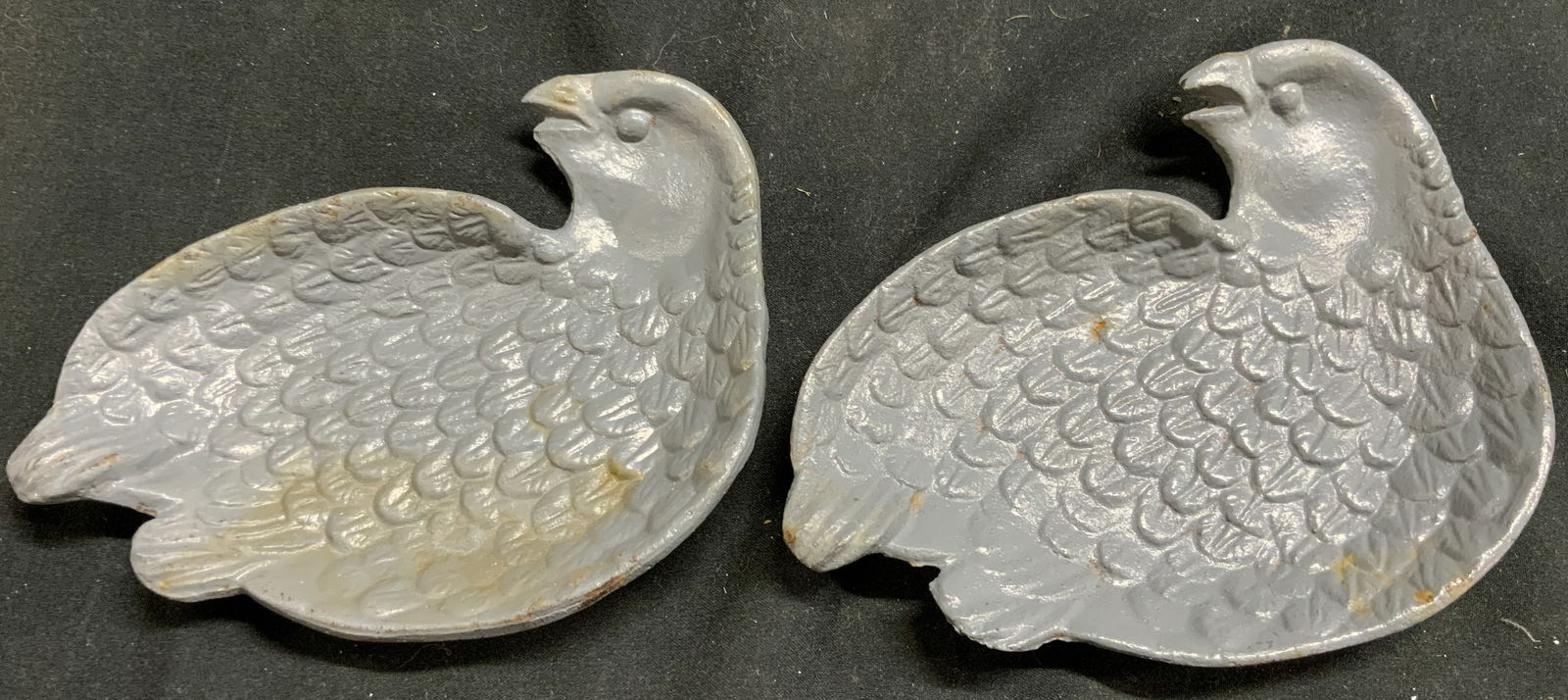 Pair Metal Bird Trinket Dishes (1 of 6)