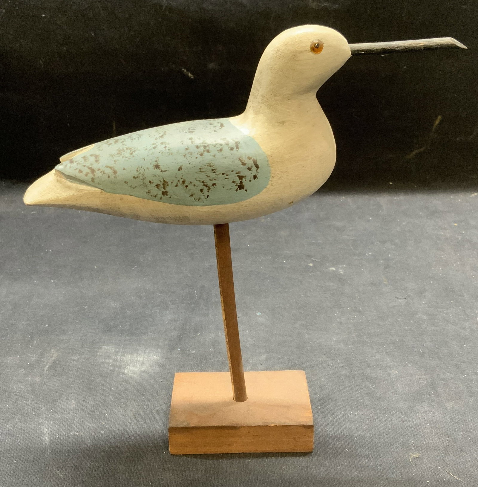 Hand Painted Wood Bird Figural (1 of 6)