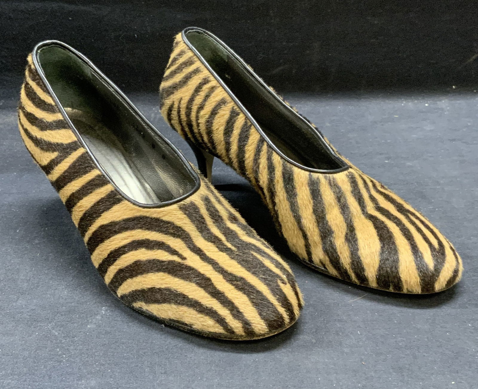 Vintage Walter Steiger Animal Print Heels, Italy (1 of 7)