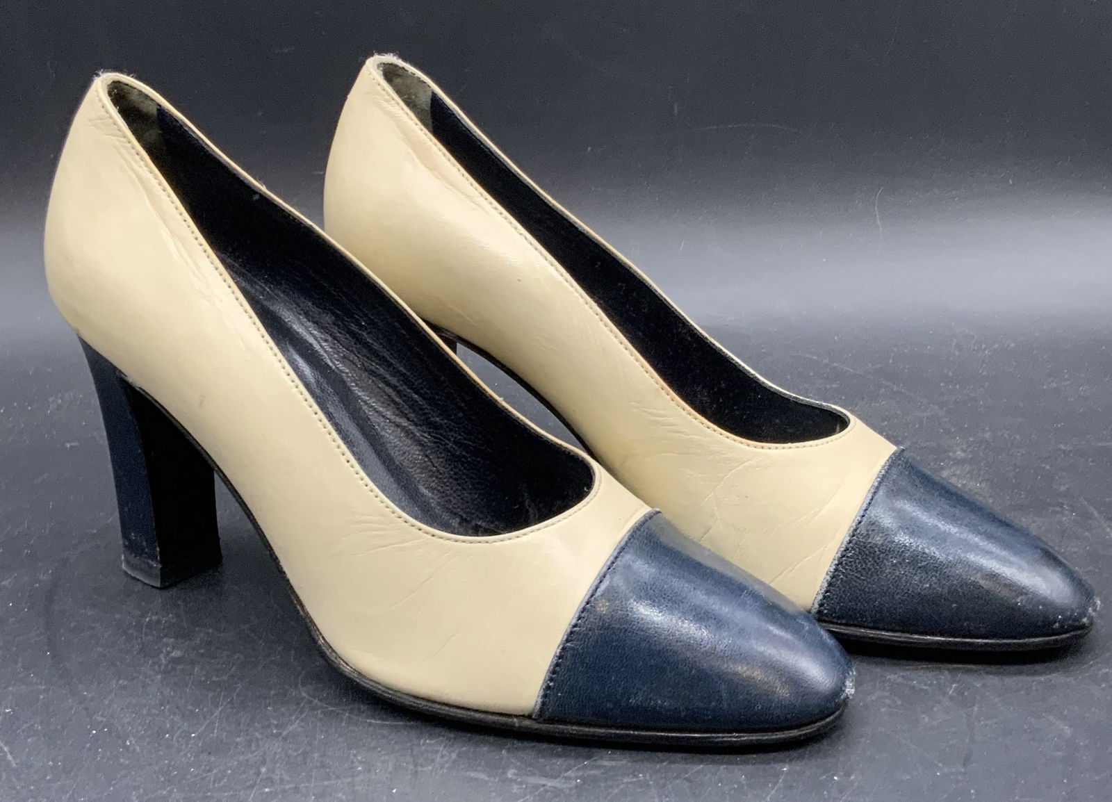 STEPHANE KELIAN FRANCE Vintage Leather Heels (1 of 11)