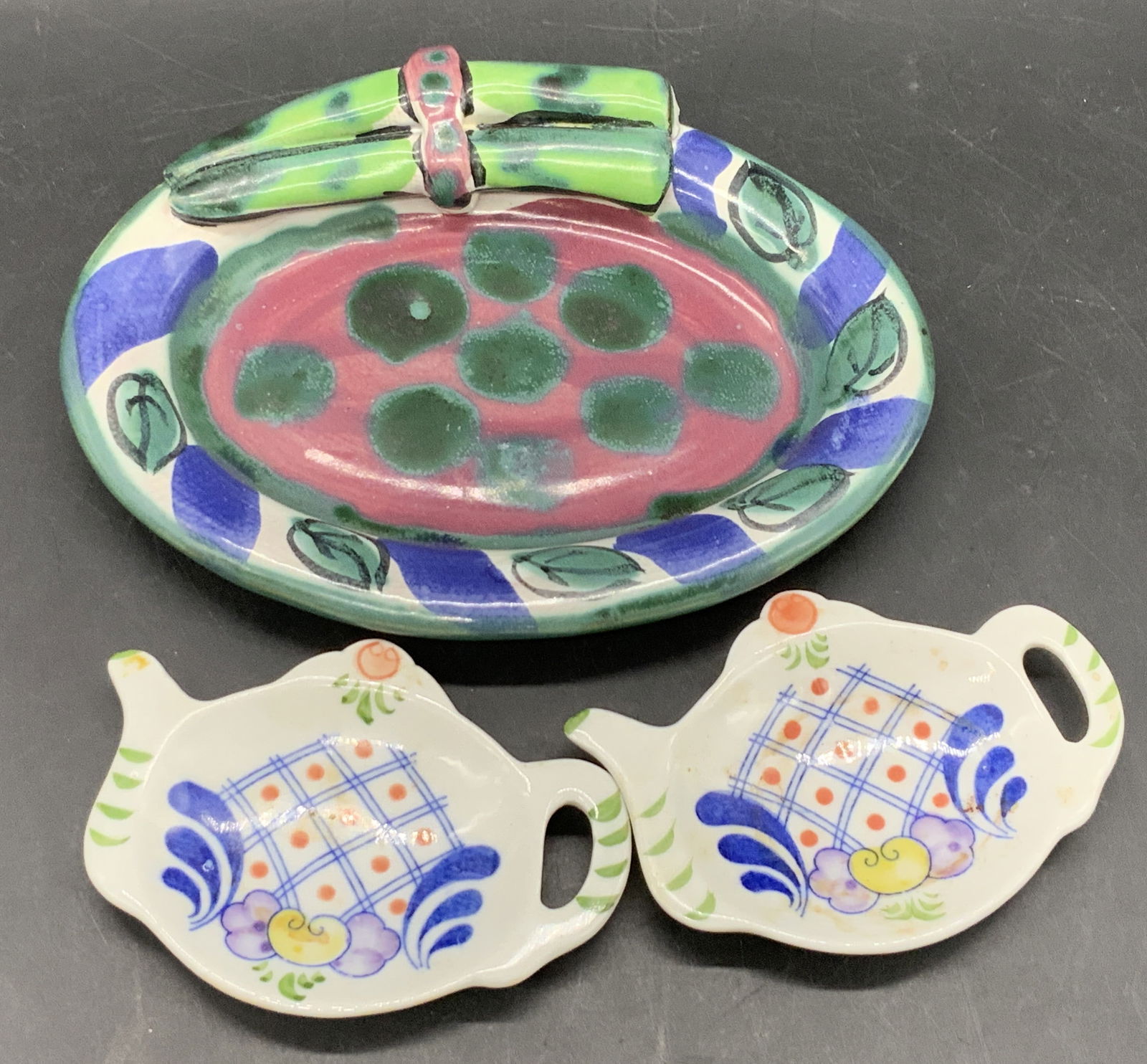 3 Ceramic & Pottery Trinket Dishes, Teapots &More (1 of 8)