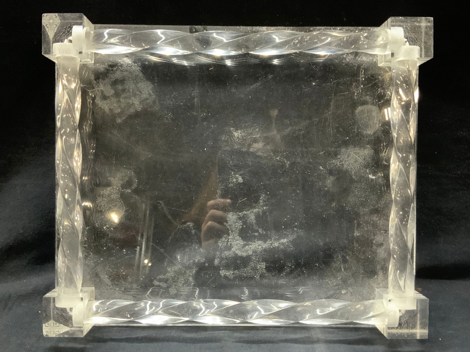 Vintage Lucite Vanity Tabletop Tray (1 of 6)