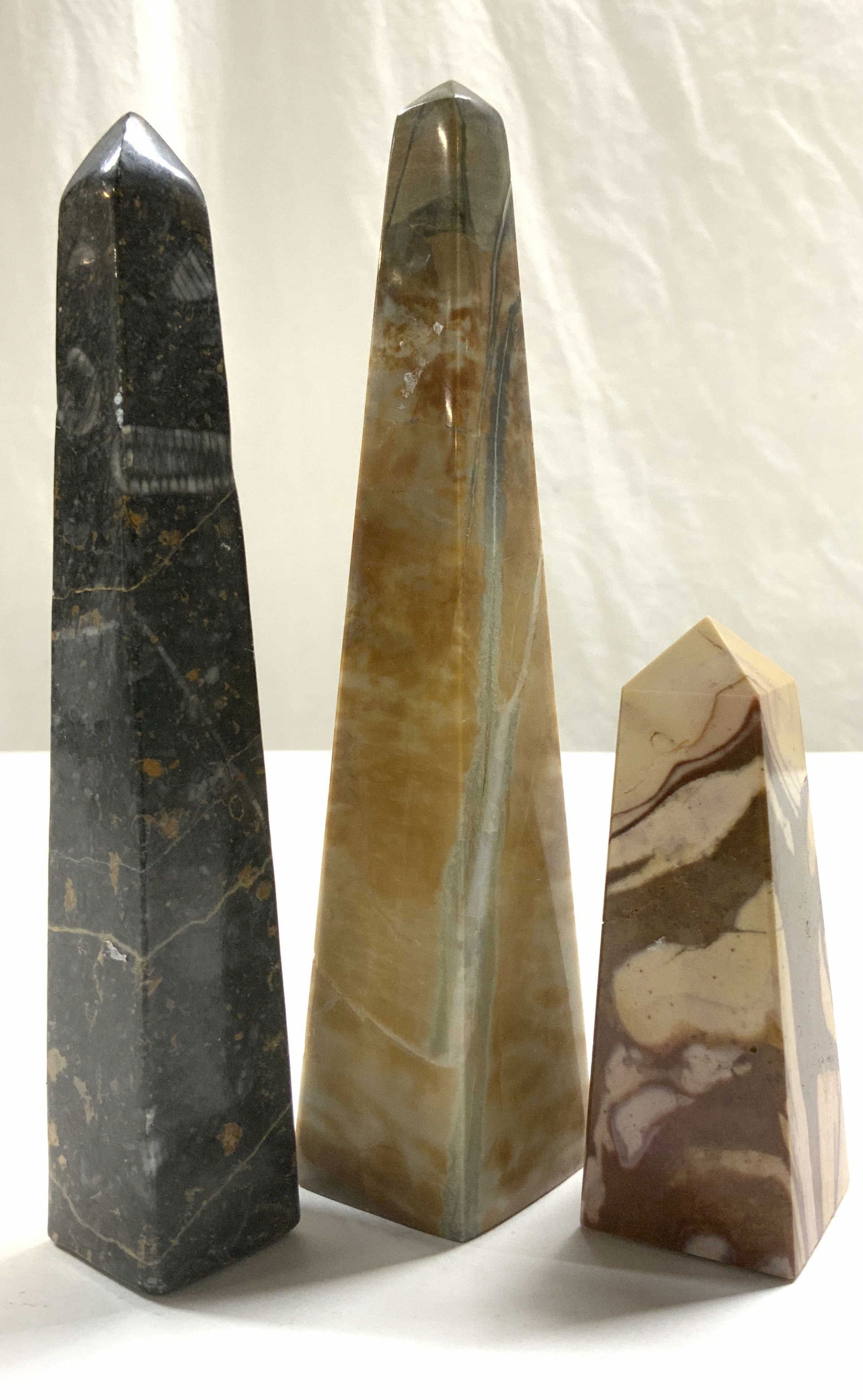 Lot 3 Natural Stone Obelisks (1 of 6)