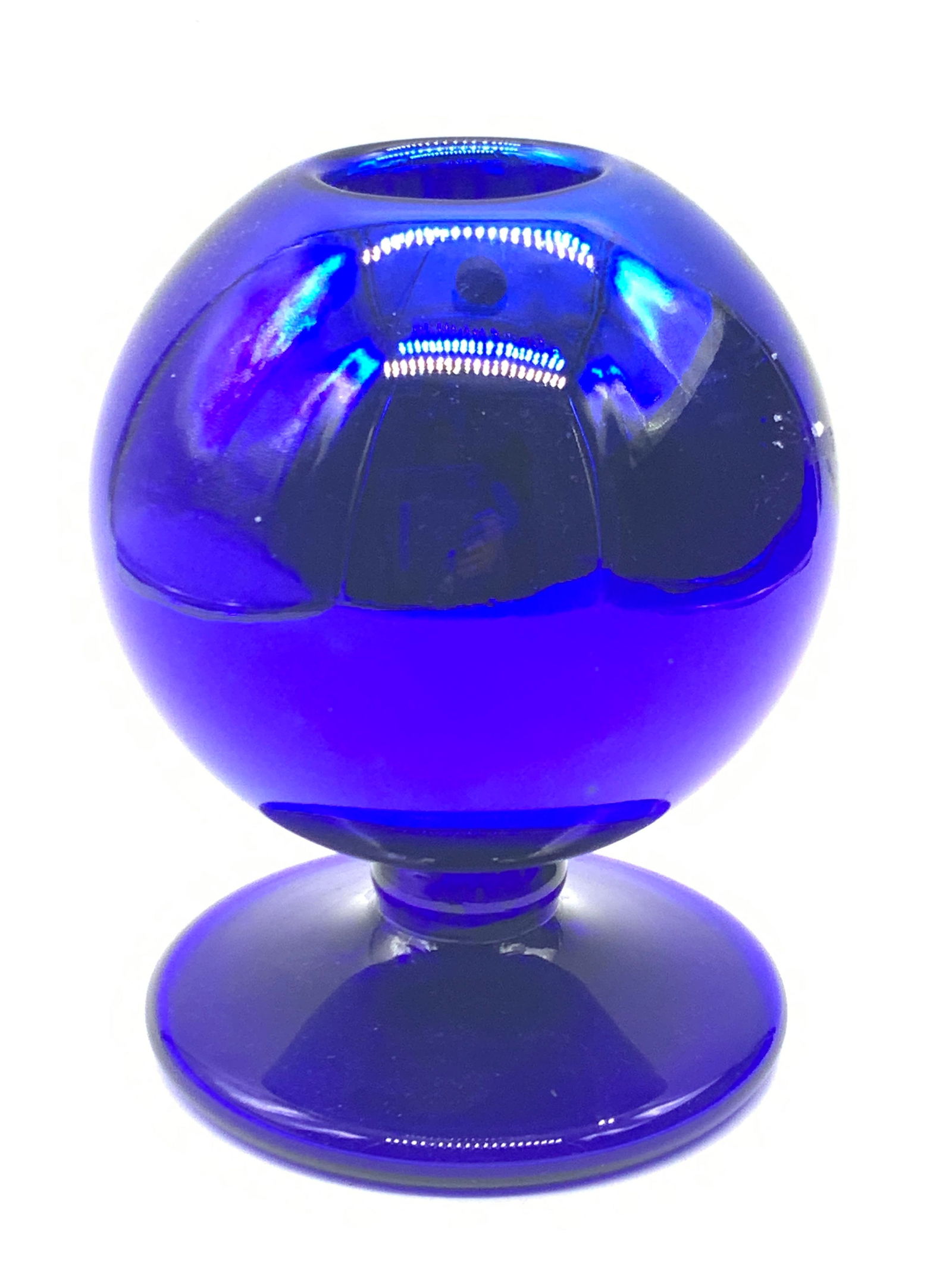 Hand Blown Cobalt Glass Vessel (1 of 6)