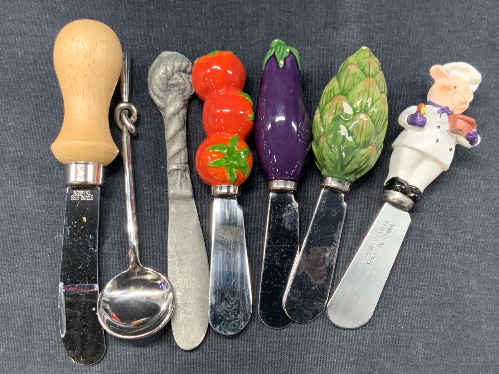 Lot 7 Cheese Knives & Utensils (1 of 11)