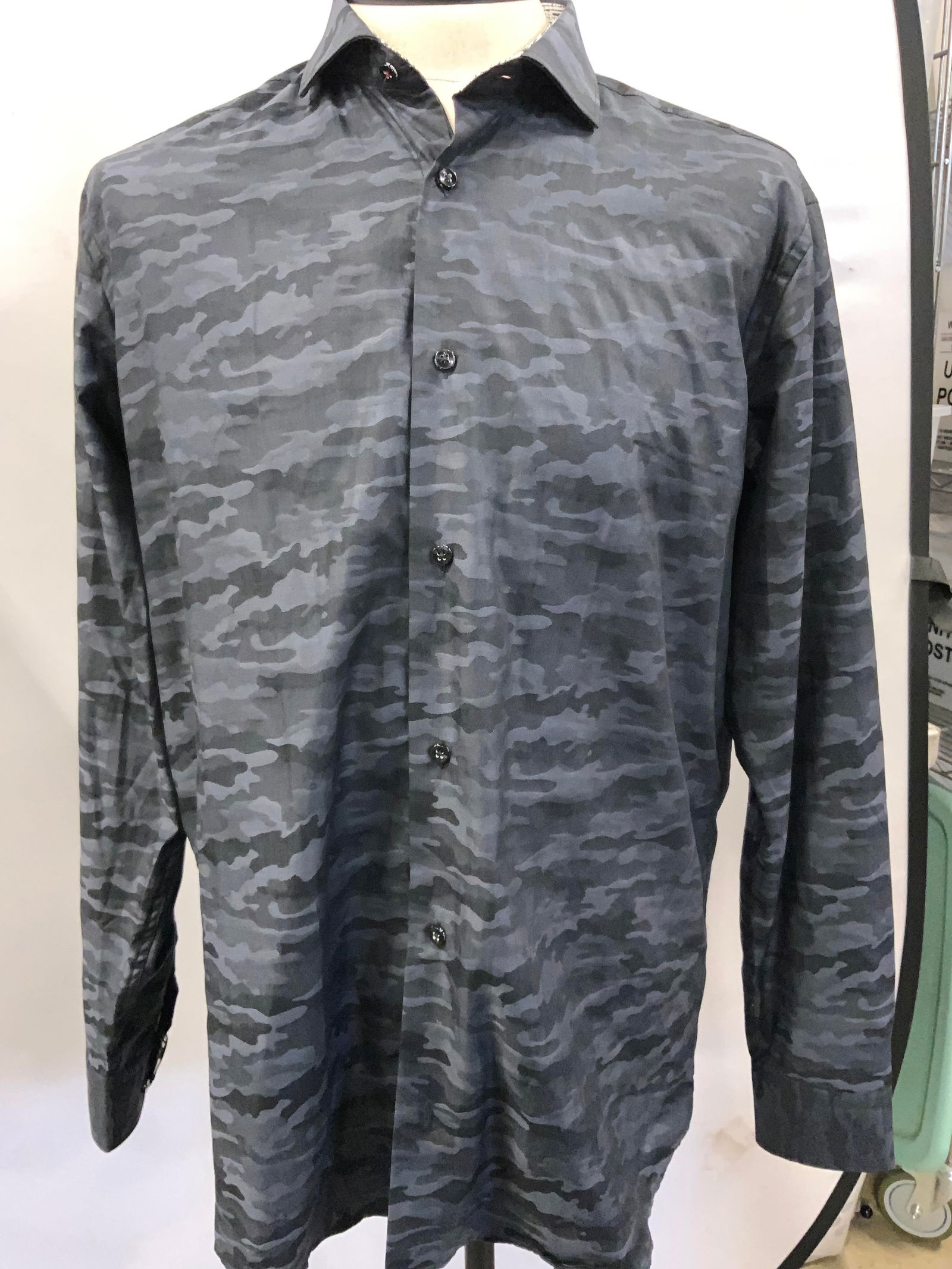 7 Downie Street Couture Camouflage Shirt London (1 of 10)
