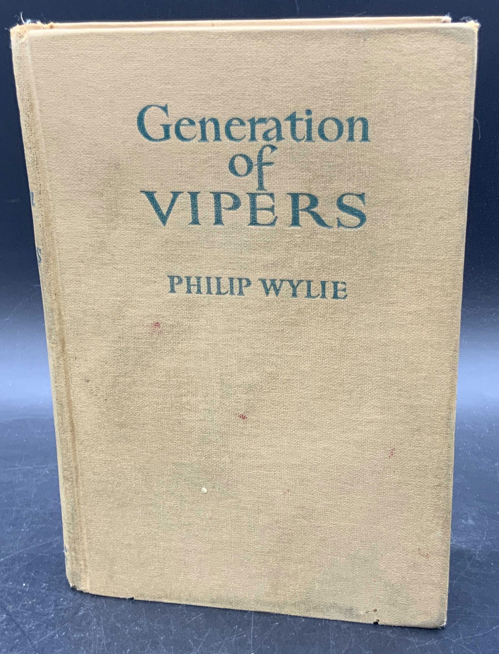 1942 GENERATION OF VIPERS by Philip Wylie Book (1 of 13)