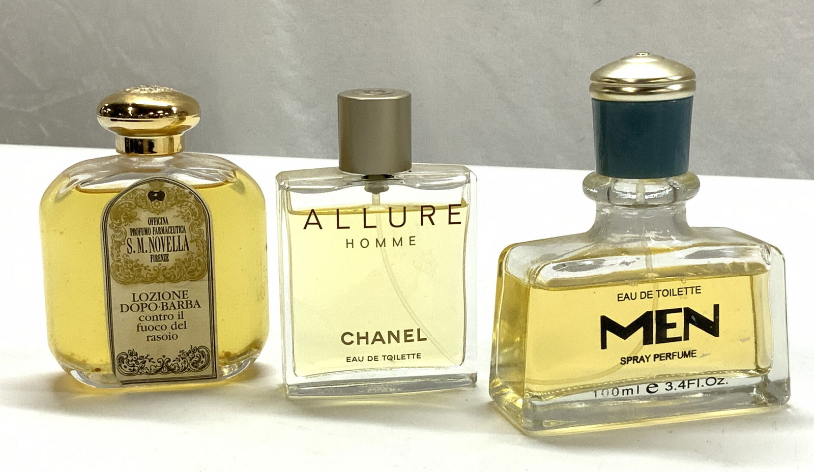 Lot 3 Mens Fragrance, Chanel, S.M. Novella, Italy+ (1 of 7)