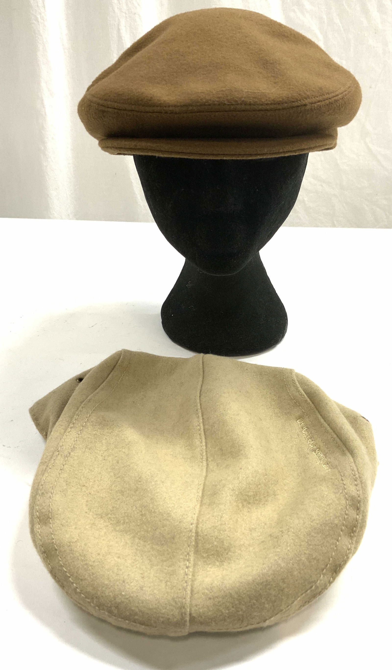 PERRY ELLIS Wool & Cashmere Berets Hats Italy+ (1 of 11)