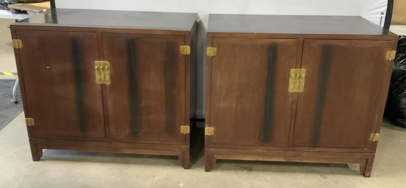 Lot 2 Vintage Asian Wooden Chests (1 of 15)