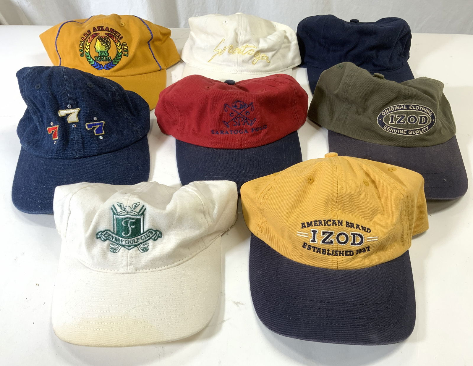 Lot 8 Vintage Trademarked Baseball Caps (1 of 9)