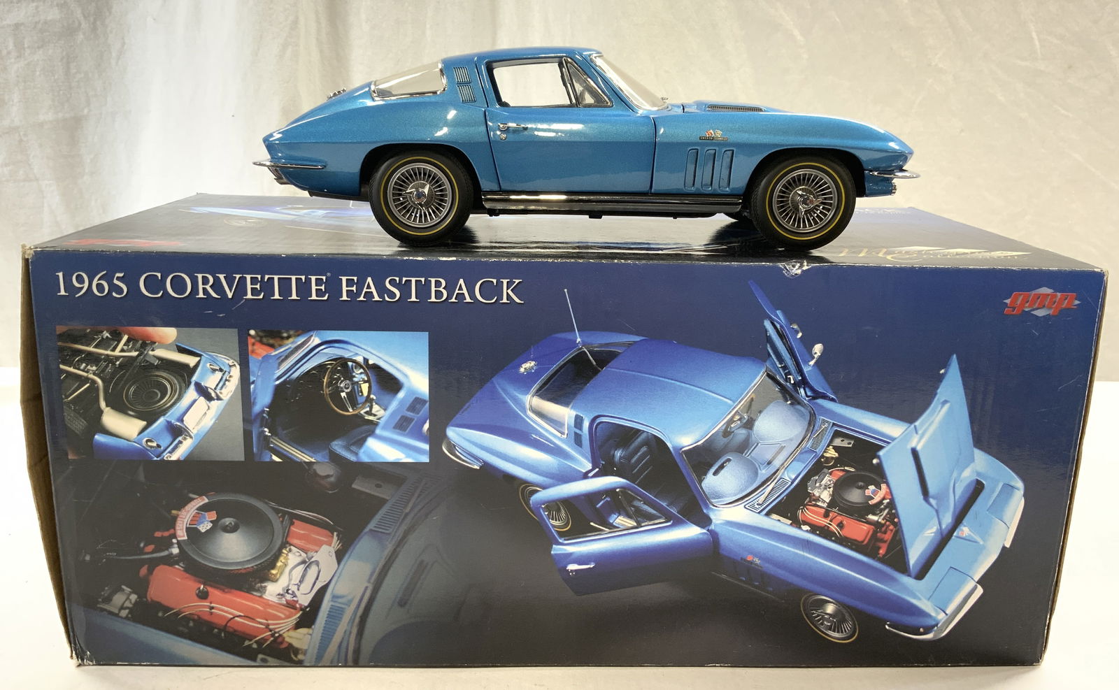 Gmp 1965 Corvette Fastback Die Cast Car W Box