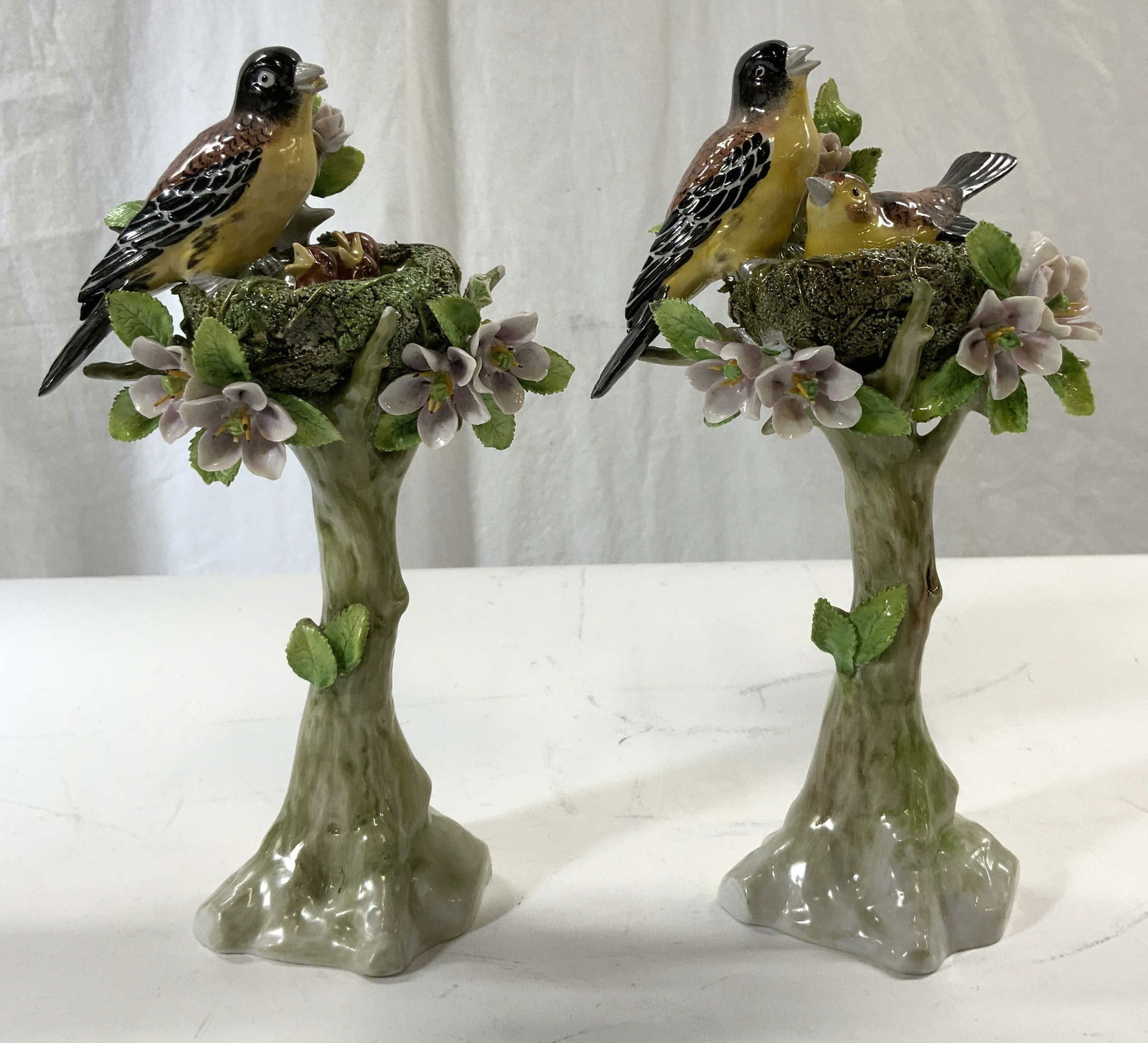 SITZENDORF Vintage Near Pr Porcelain Bird Figurals (1 of 8)