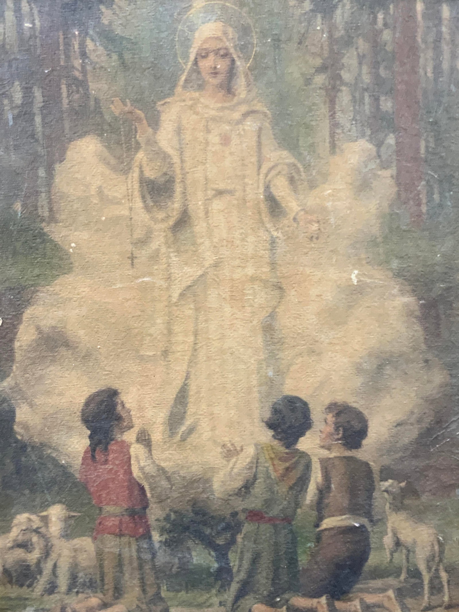 Our Lady Of Fatima Religious Lithograph (1 of 10)