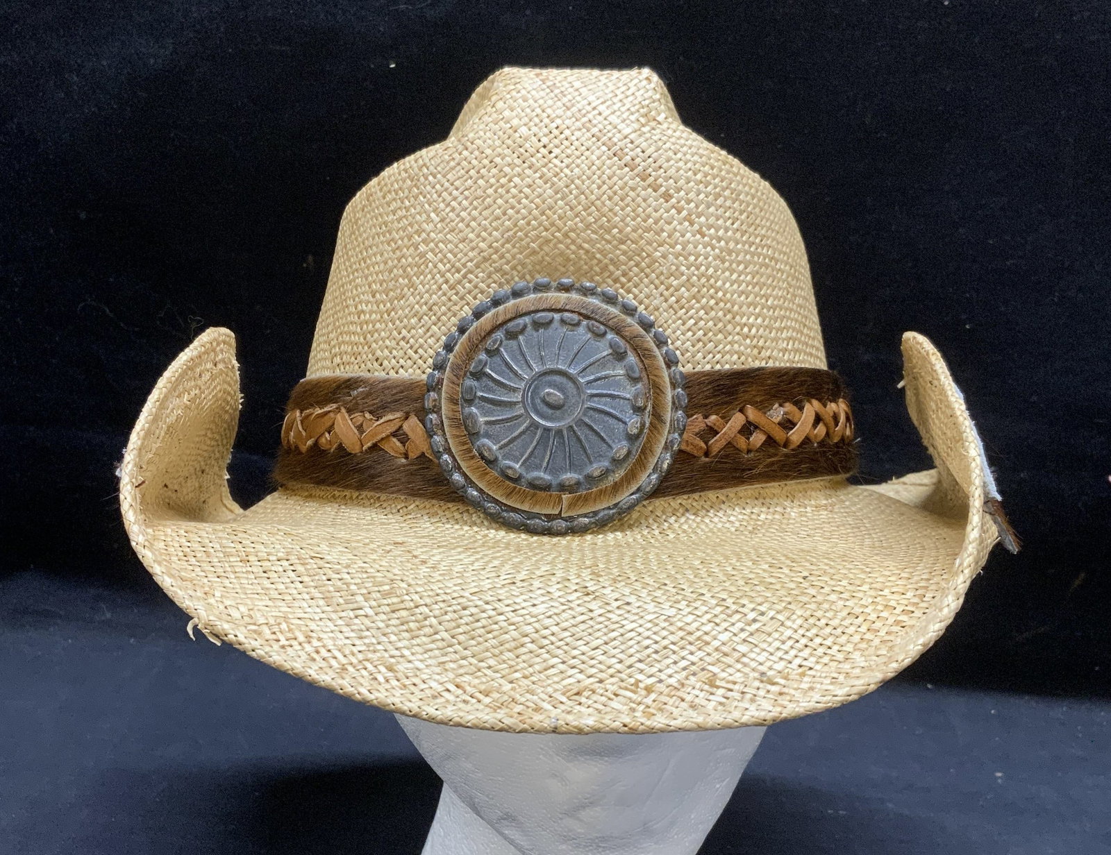 Bullhide MONTECARLO Hat Co Straw Cowboy Hat (1 of 6)
