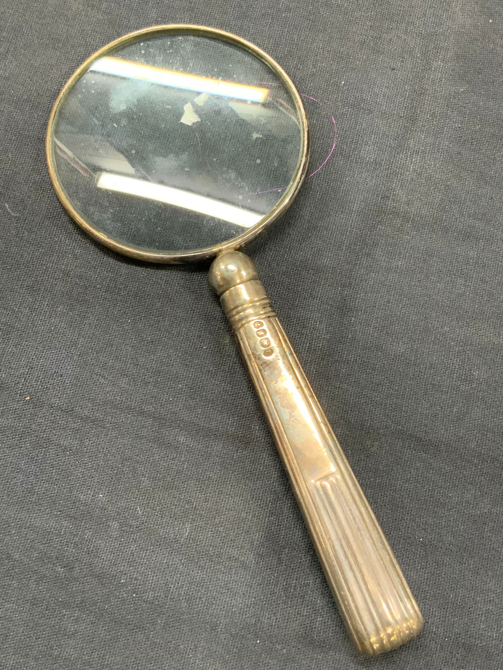 Vintage Stamped Sterling Silver Magnifying Glass (1 of 6)
