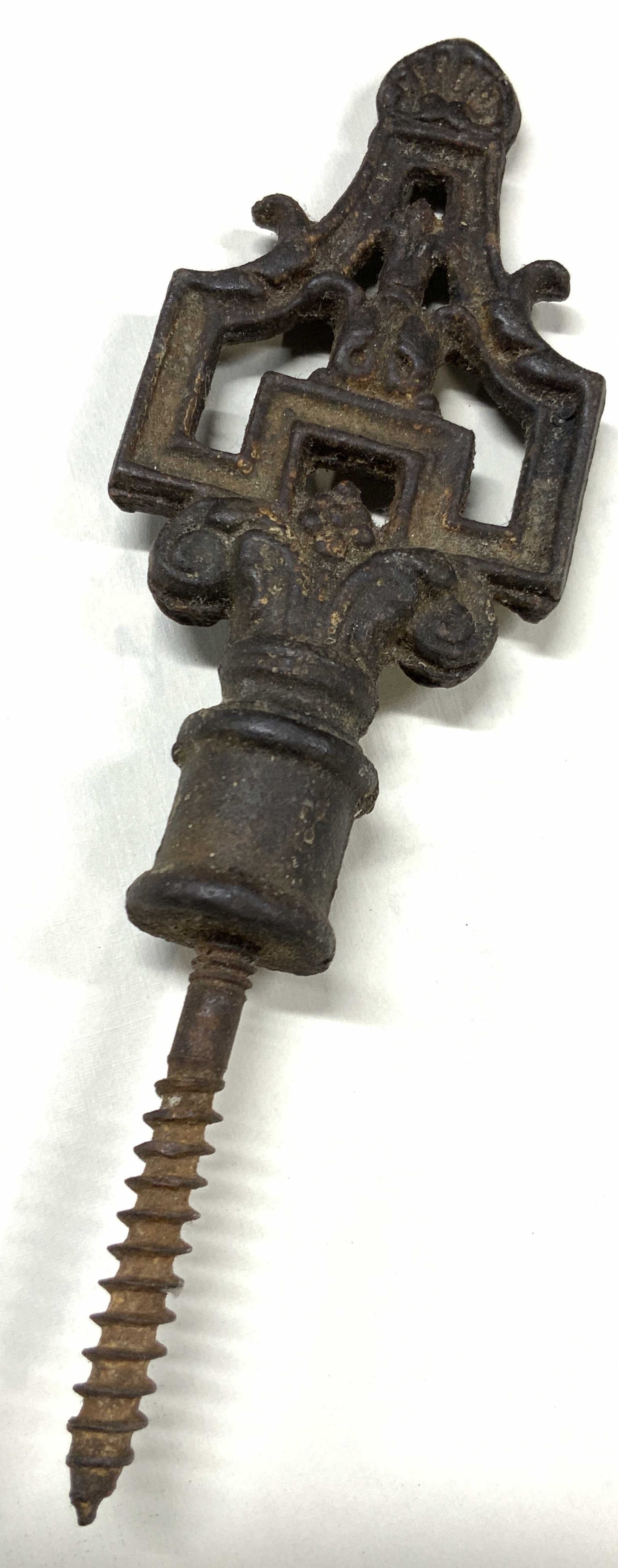 Antique Cast Iron Art Deco Finial (1 of 6)