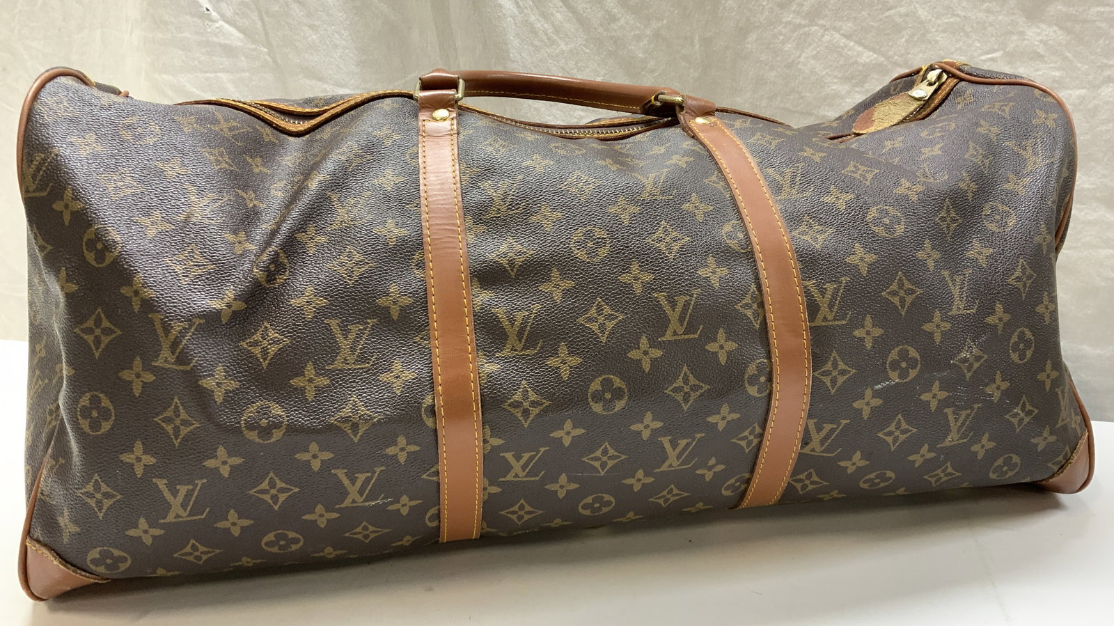 Louis Vuitton Style Carry All Weekender Duffle (1 of 10)