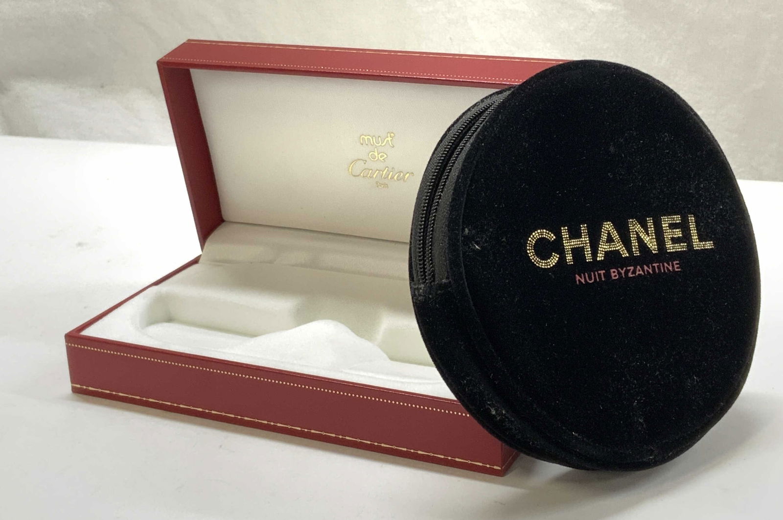 Chanel Travel Case, Cartier Eye Glass Box, 2 (1 of 7)
