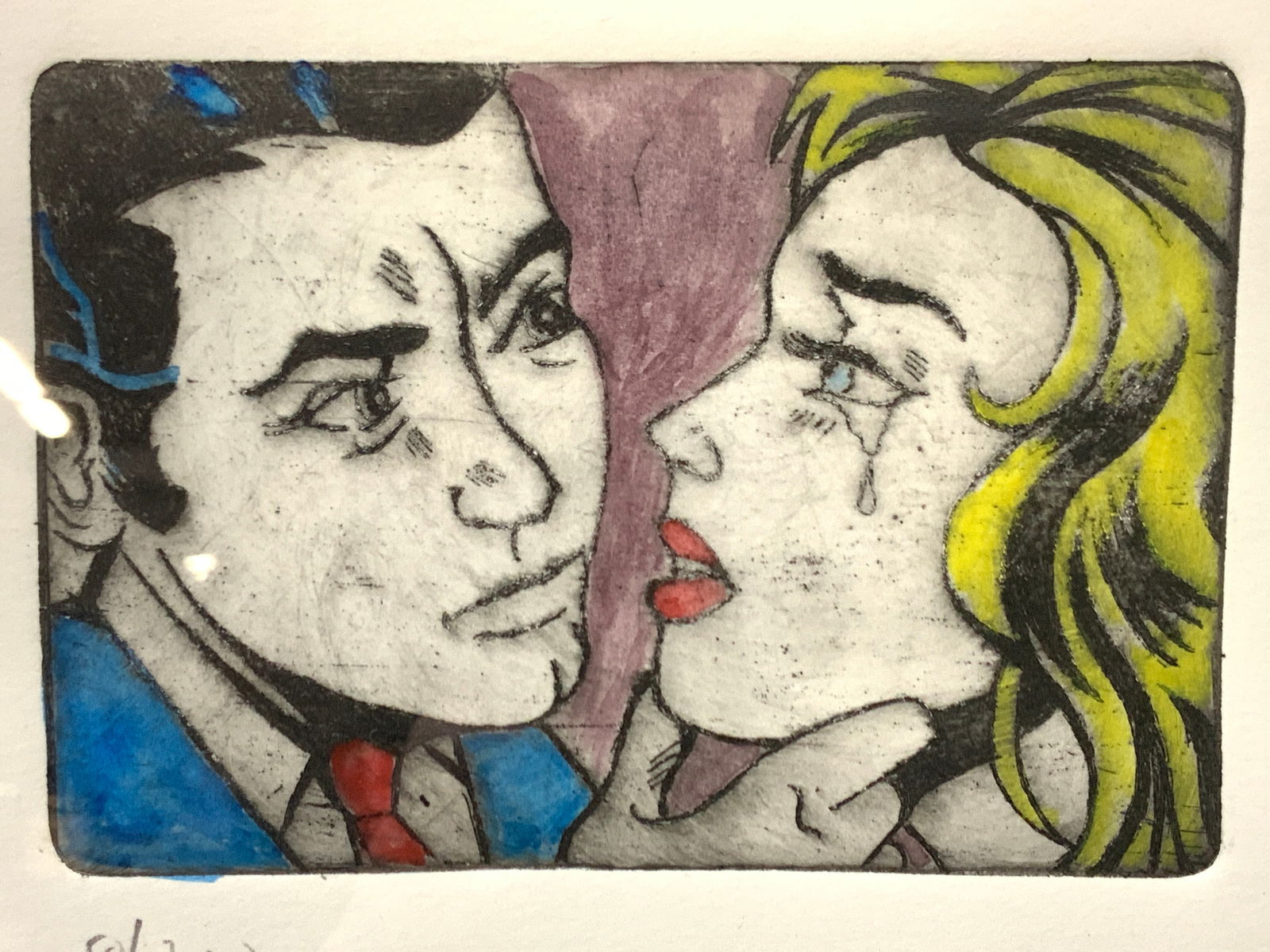 ATTR Lichtenstein Sgd Emulation Colored Etching (1 of 10)
