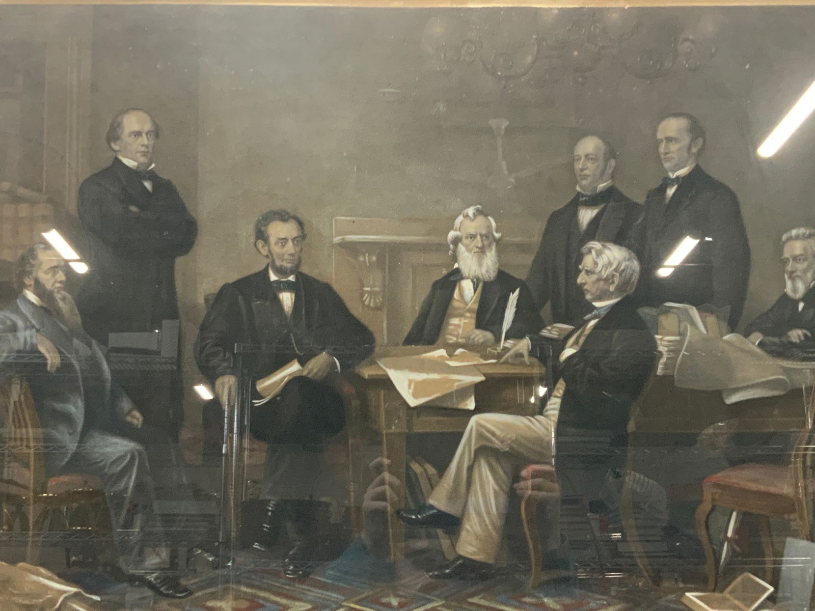 Emancipation Proclamation Reading Engraving (1 of 17)