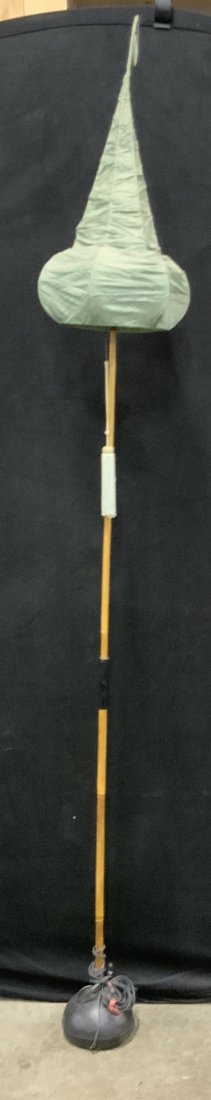 Vintage Bamboo & Paper Shade Floor Lamp Japan (1 of 14)