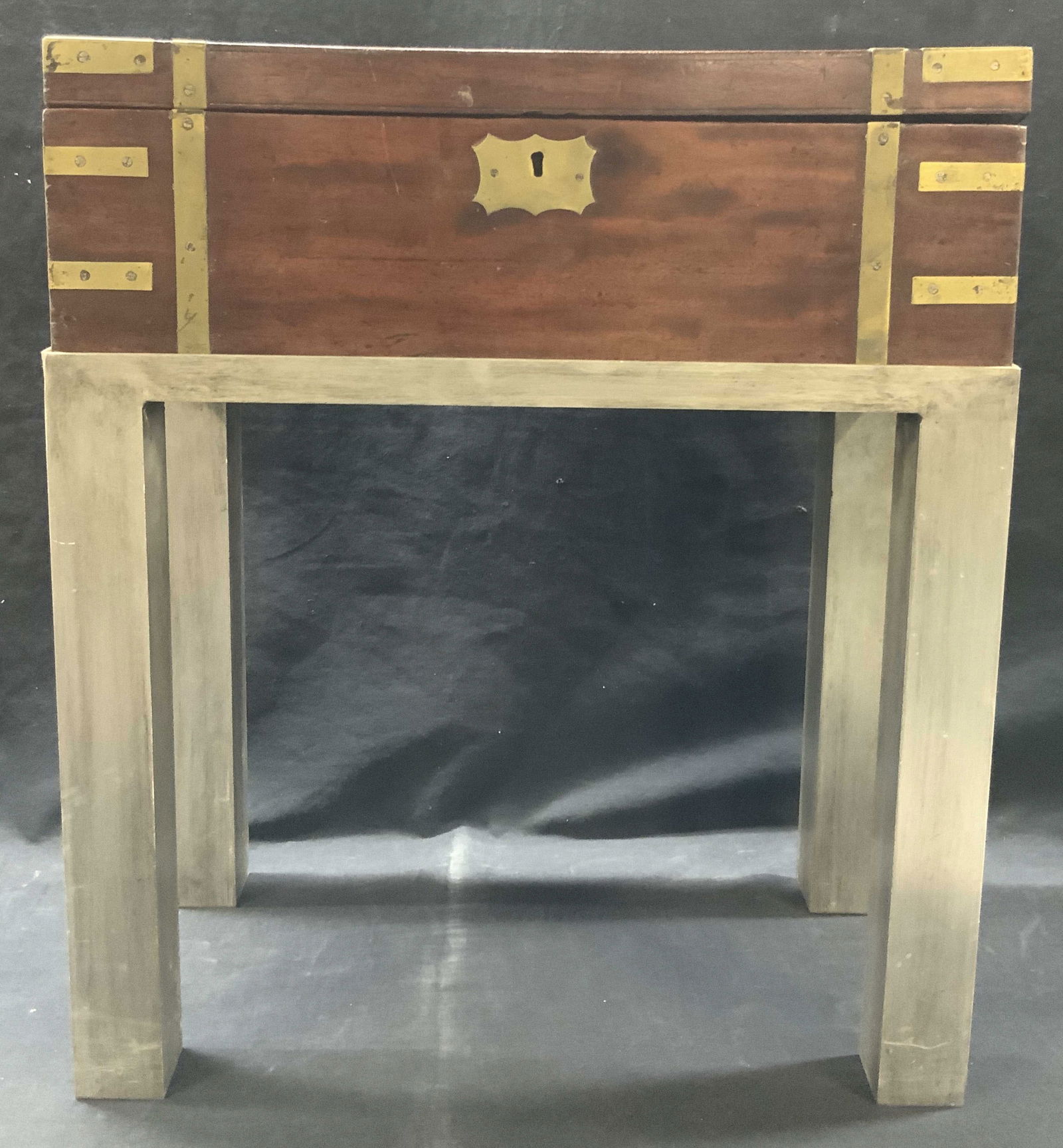 Antique Mahogany Writing Box On Stand (1 of 12)