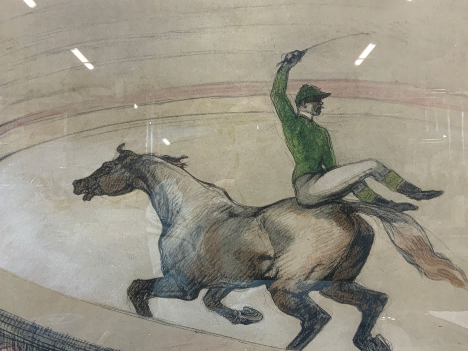 Toulouse Lautrec Circus Rider Offset Litho (1 of 10)