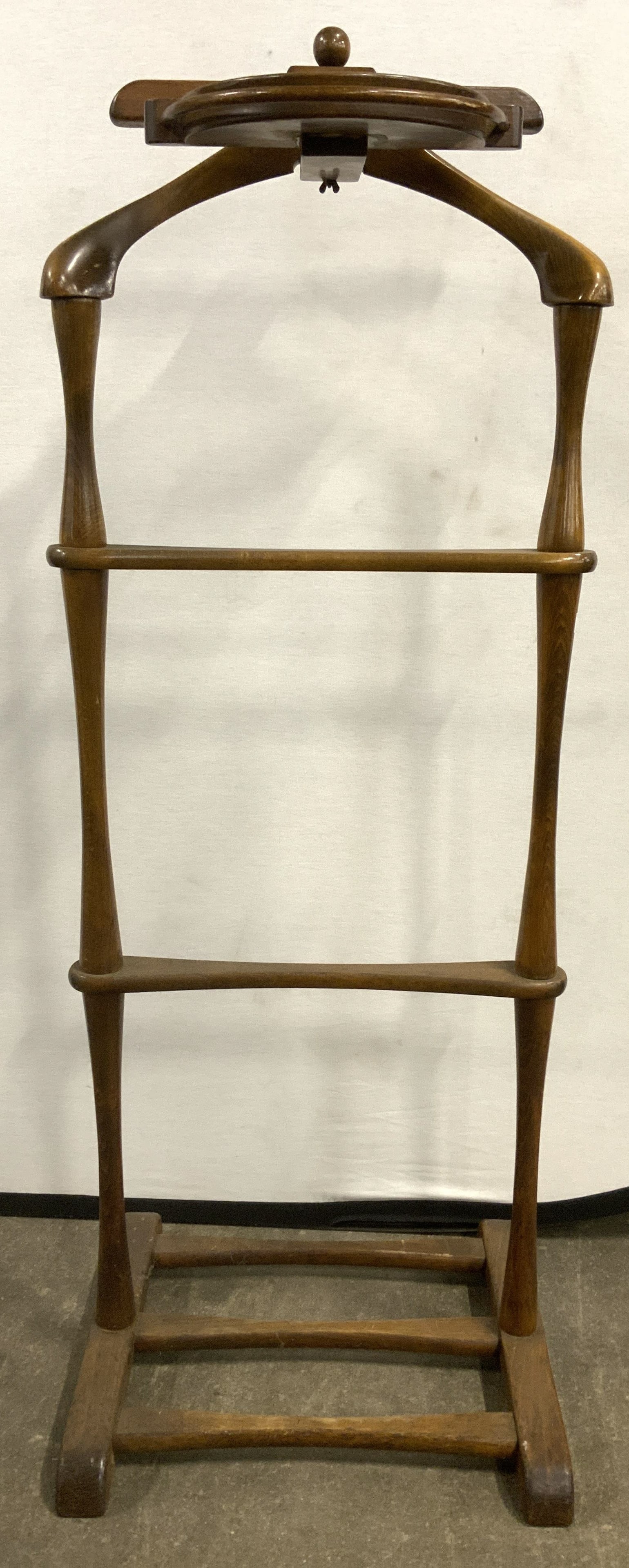 C BIRNBAUM LTD Vntg Wooden Valet Stand (1 of 8)