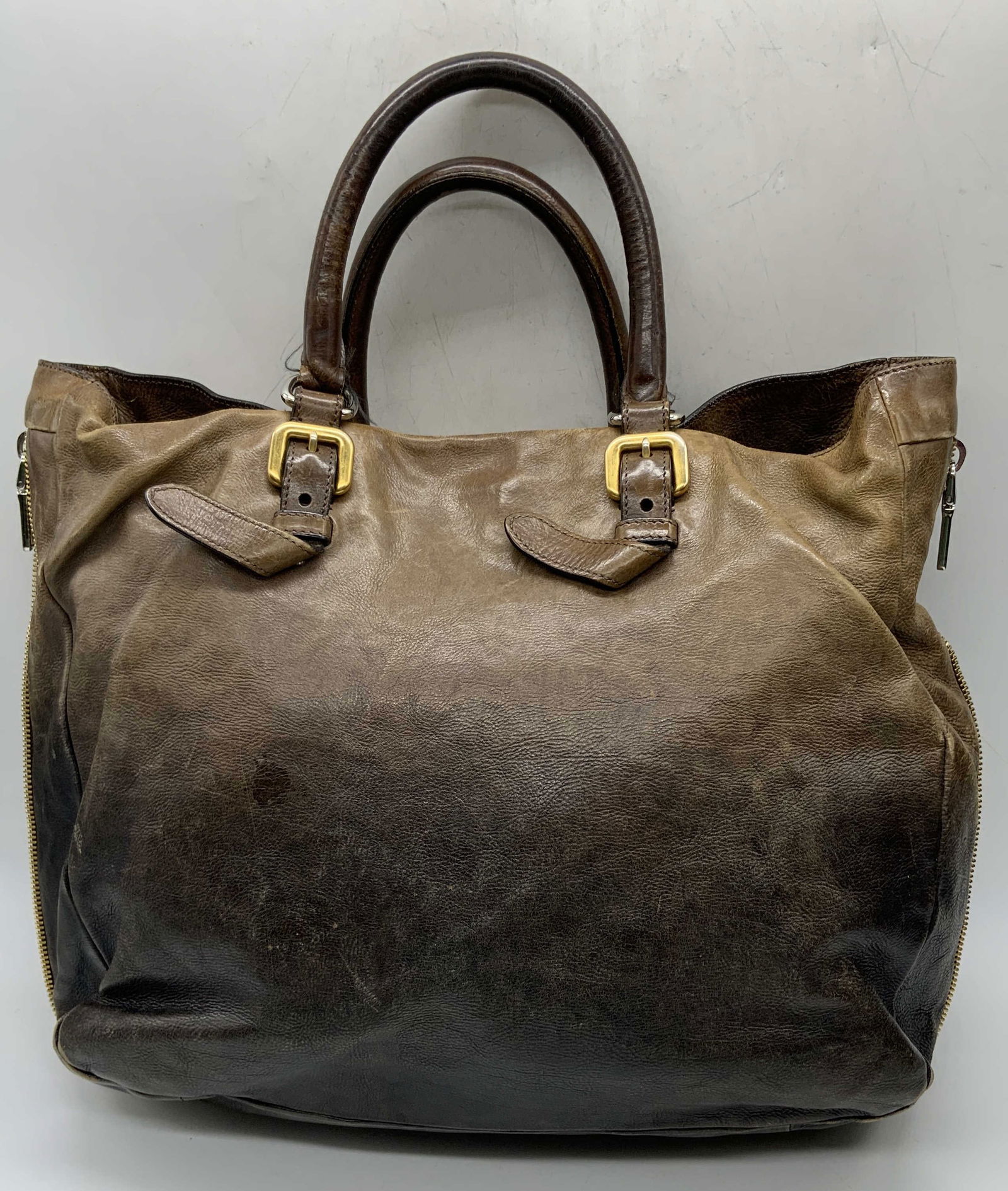Prada Milano Vintage Leather Handbag, Italy (1 of 18)